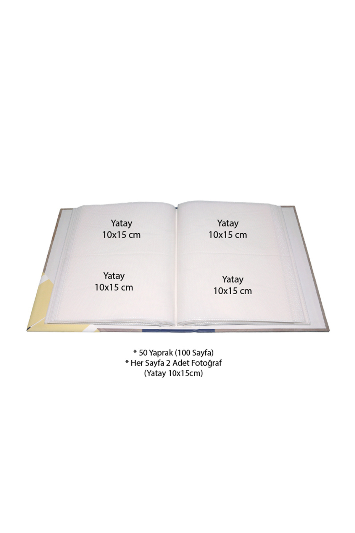 Rabsev Rs306 Fotoğraf Albümü 10x15cm 200 Fotoğraf Kapasiteli Baby Desenli Lüks Albüm fotoğrafı 2 (önizleme)