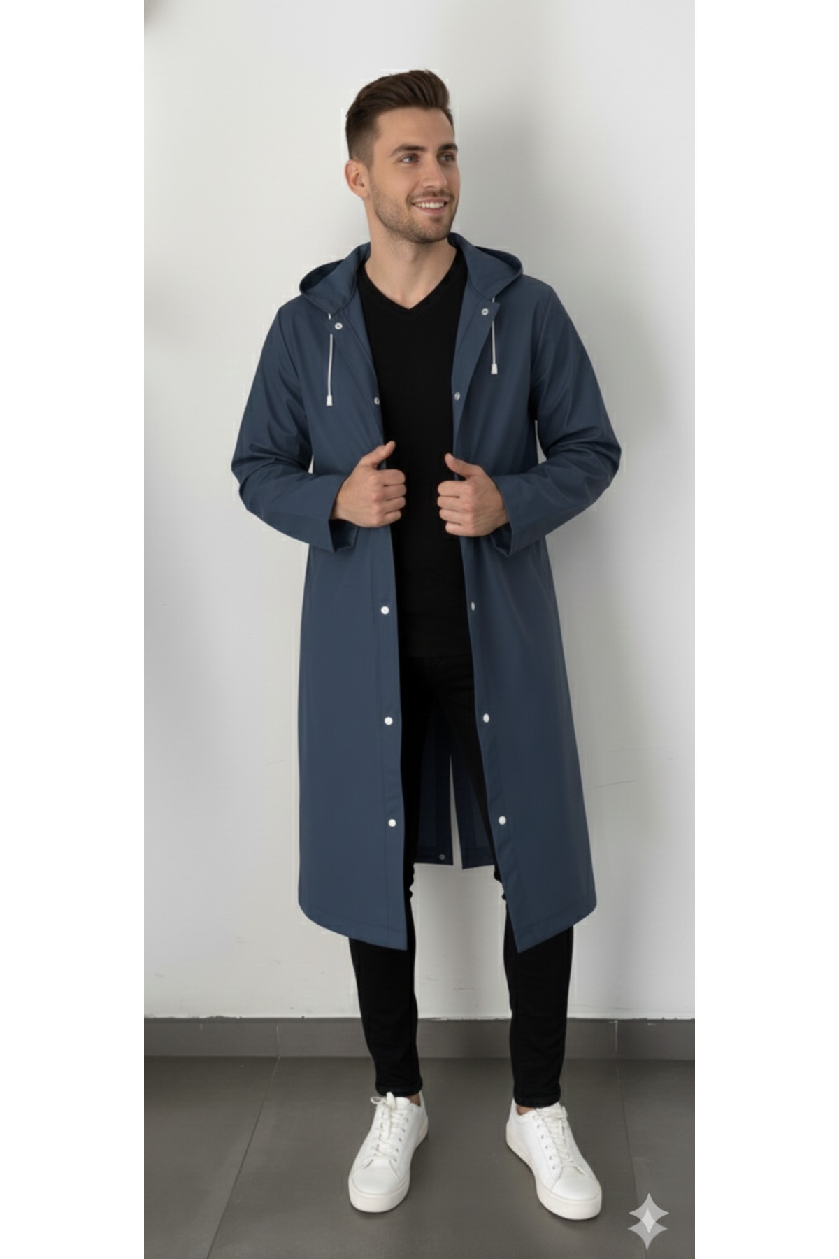 Dream Plus Unisex Eva Kumaş Su Rüzgar Geçirmez Yağmurluk görsel 2