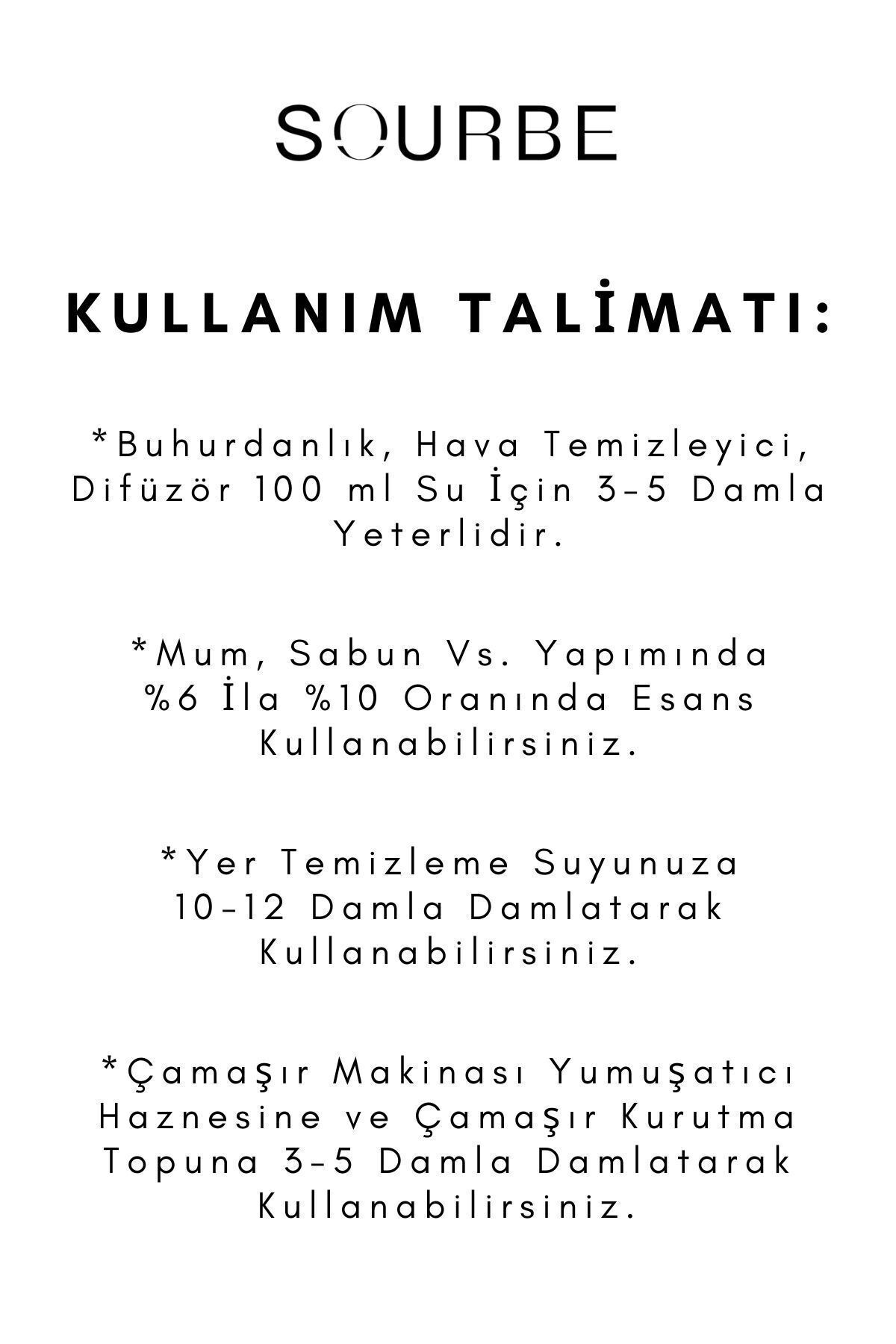 SOURBE Beyaz Sabun Vanilya Bebek Pudra Esansiyel Uçucu Koku Yağı Buhurdanlık Koku Yağı 4x10 ML fotoğrafı 5 (önizleme)