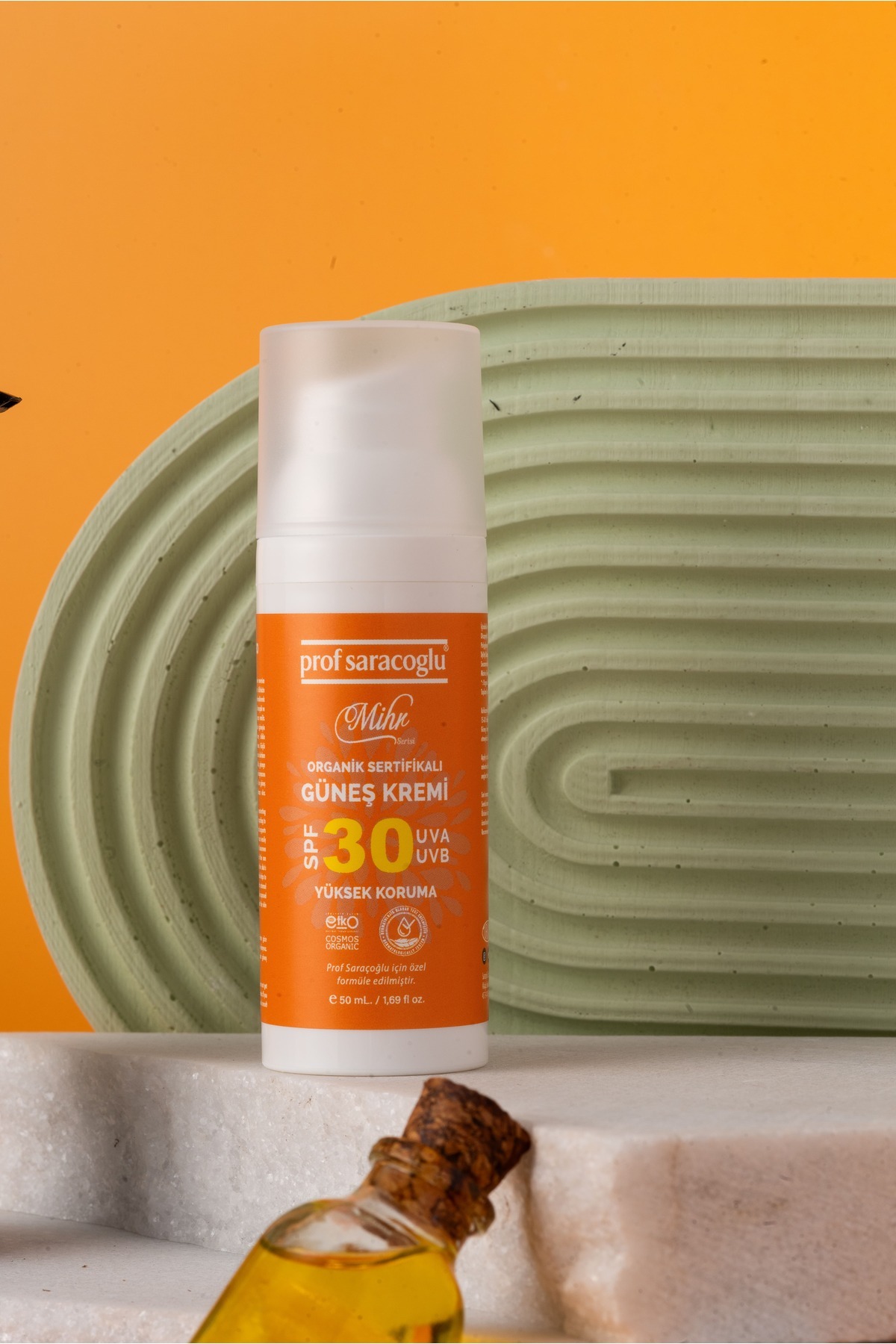 prof saracoğlu Mihr Serisi Güneş Kremi Spf30 Organik Sertifikalı 50 ml — KTGN-URN-0058
