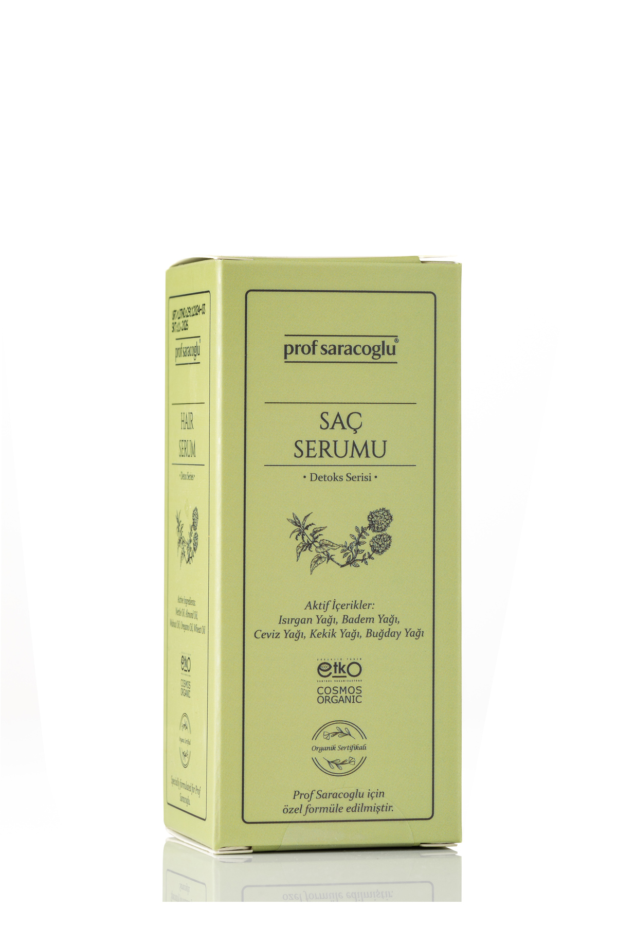 Detoks Serisi Doğal Saç Serumu Organik Sertifikalı 30 ml — KTSB-URN-0051 — تصویر 3 از 3