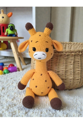 SR HOBİ Amigurumi Zürafa Oyun Arkadaşı