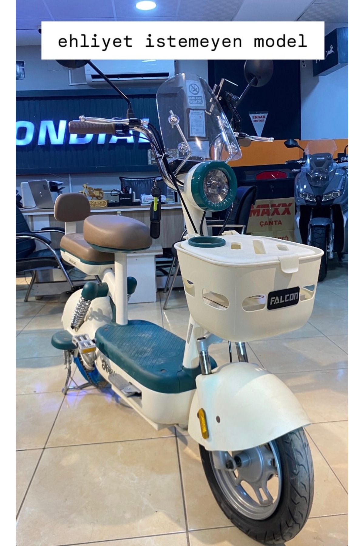 宇崎日進GrandpriX友SPECIAL Trendy春日 硬中硬90 Falcon Happy 249 Ehliyet Gerekmeyen Elektrikli Motosiklet - Fiyatı