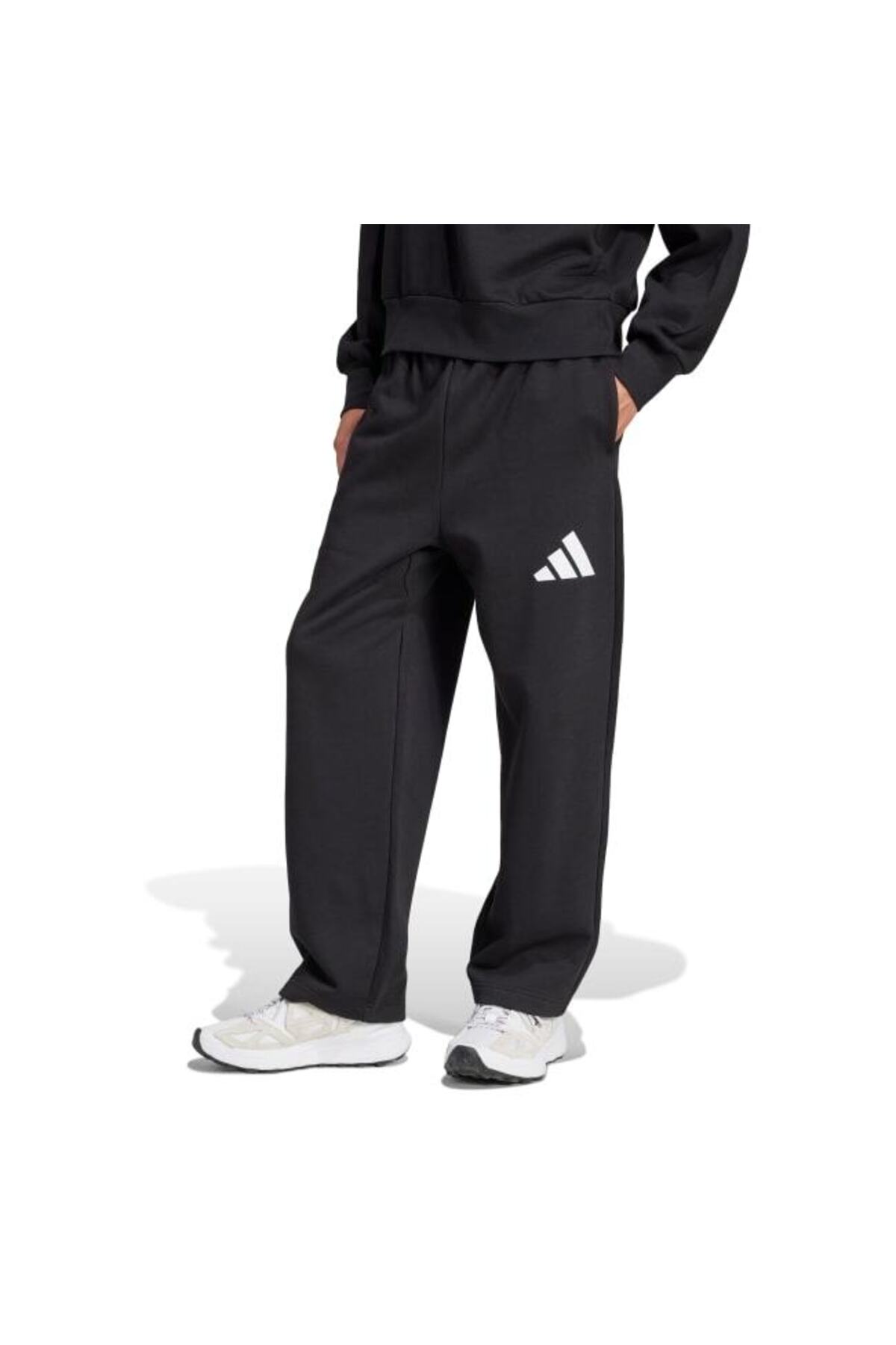 شلوار گرمکن ورزشی مردانه راسته | آدیداس adidas JF3567 - تصویر 3