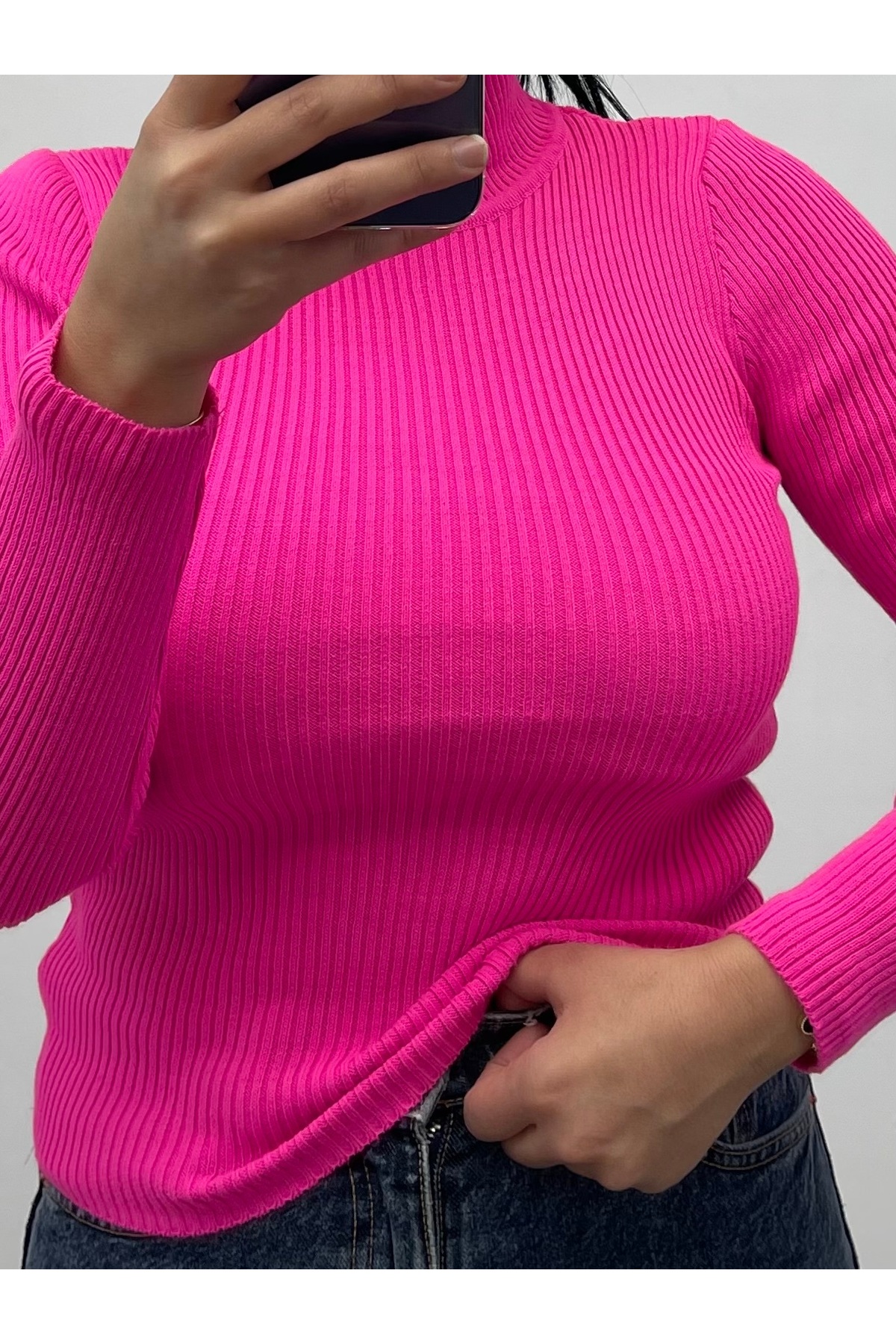 NISUM HALF FISHING KNITWEAR SWEATER