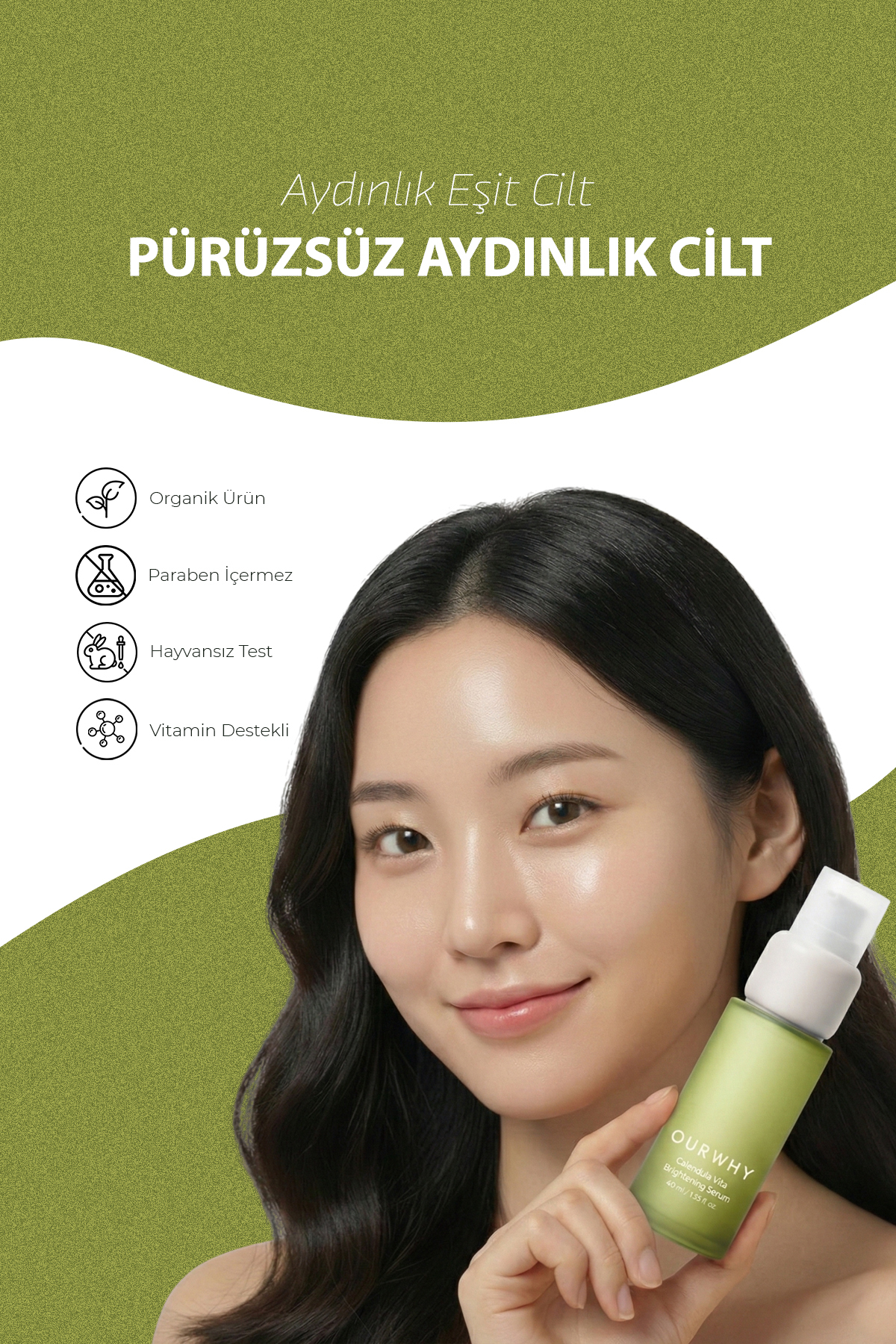 Calendula Vita Brightening Aydınlatıcı Cilt Tonu Eşitleyici Serum 40 ml — vita40 — تصویر 2 از 5