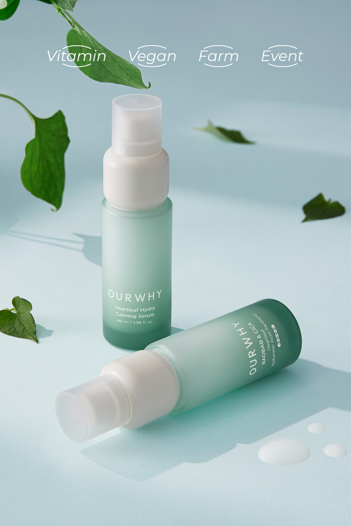 Heartleaf Hydra Hyaluronik Asit ve Panthenol İçeren Yatıştırıcı Nemlendirici Serum 40 ml — hydra40 — تصویر 5 از 5