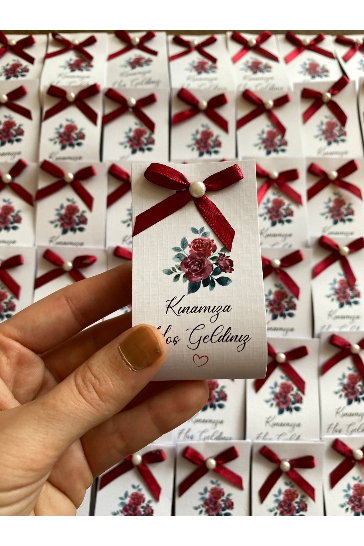 Loyapink Yeni Sezon 20 Adet Kişiye Özel Hediyelik Set Kına Hediyeliği Kına, Kına Gecesi, 6 Ay Kınası Hızlı fotoğrafı 4 (önizleme)