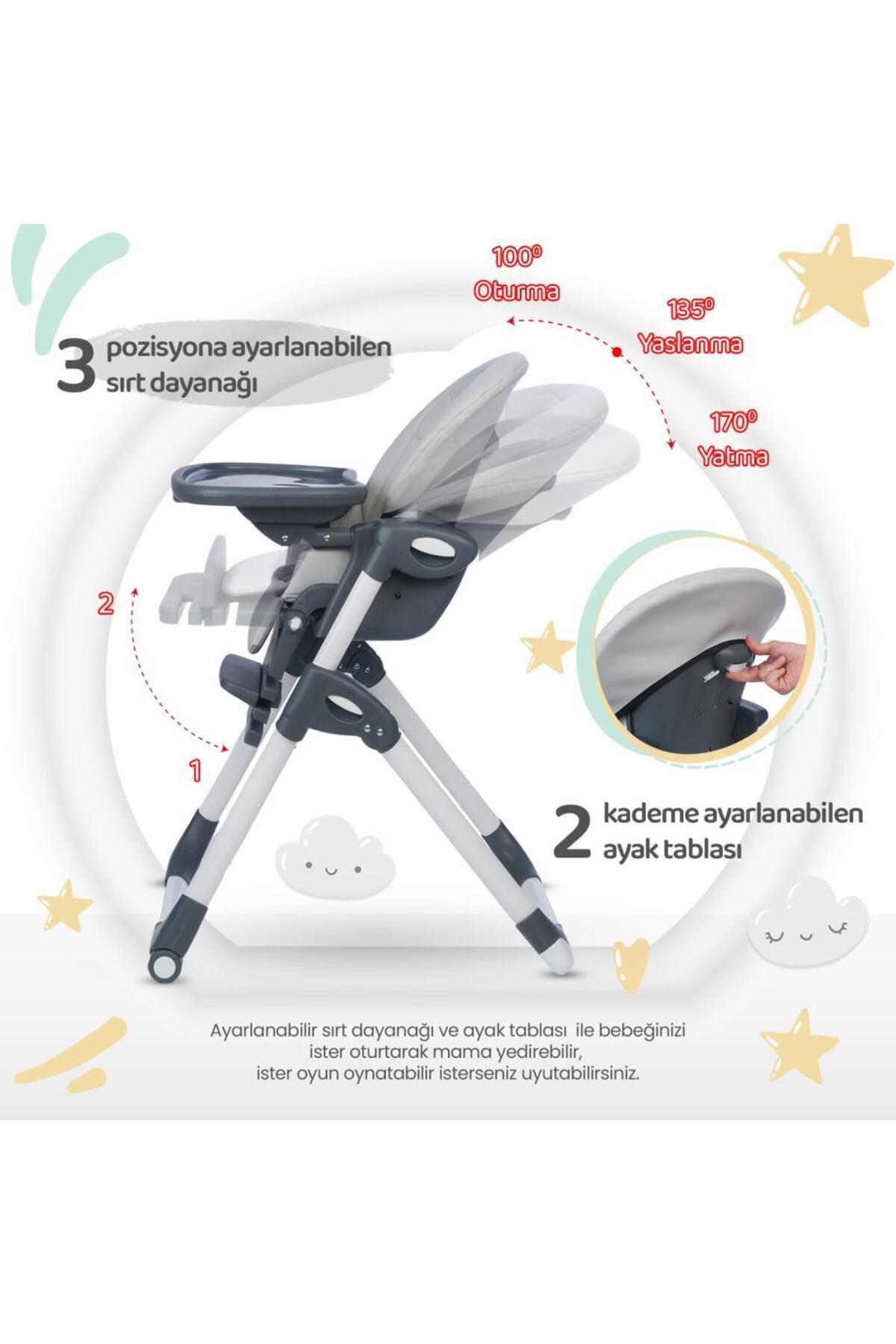 Tommybaby Premium Lüx Mama Sandalyesi fotoğrafı 5 (önizleme)