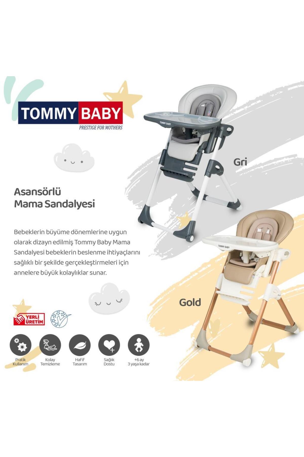 Tommybaby Premium Lüx Mama Sandalyesi fotoğrafı 6 (önizleme)