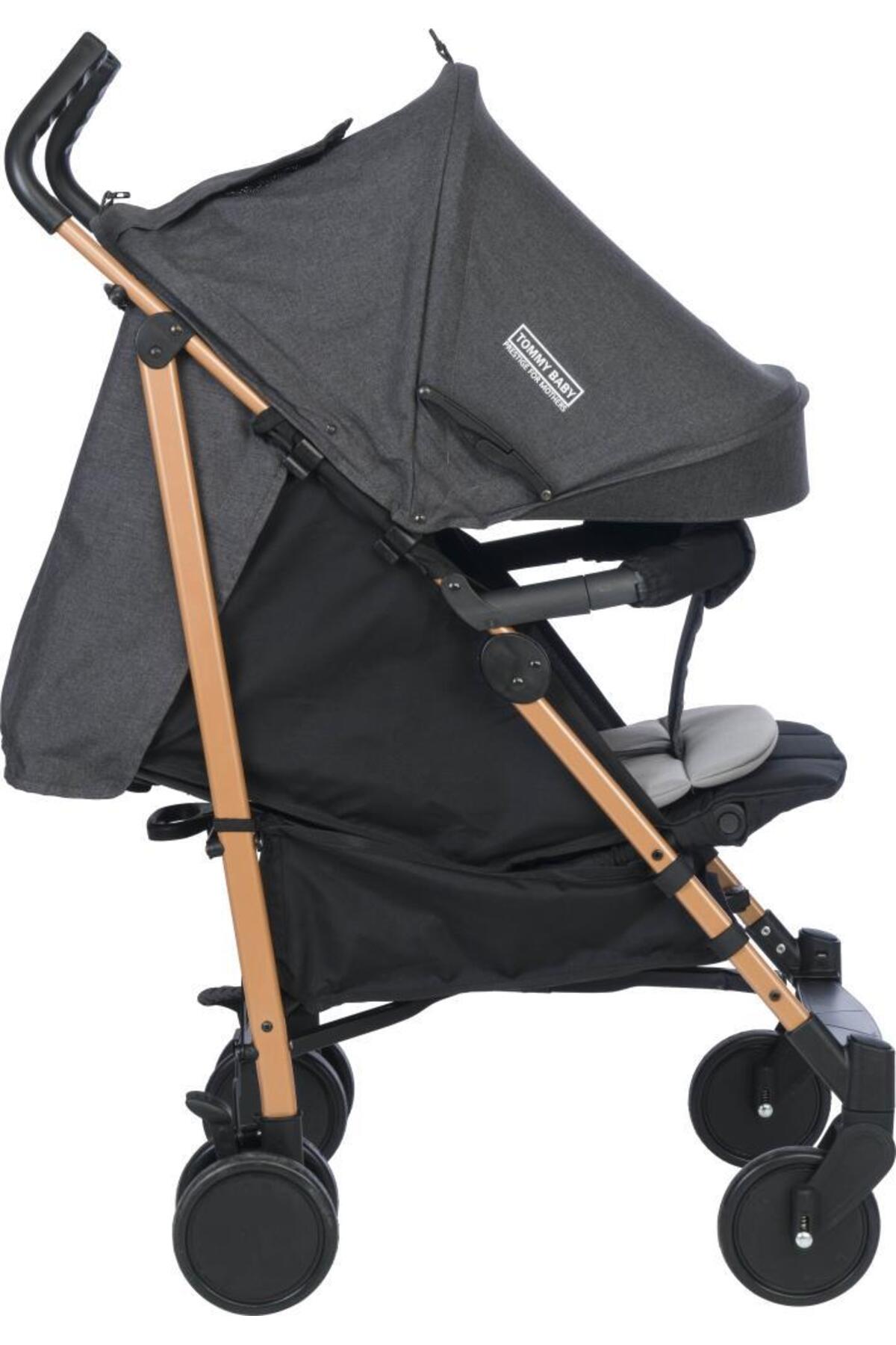 Tommybaby Luppo Gold Tam Yatar Baston Bebek Arabası Puset fotoğrafı 4 (önizleme)