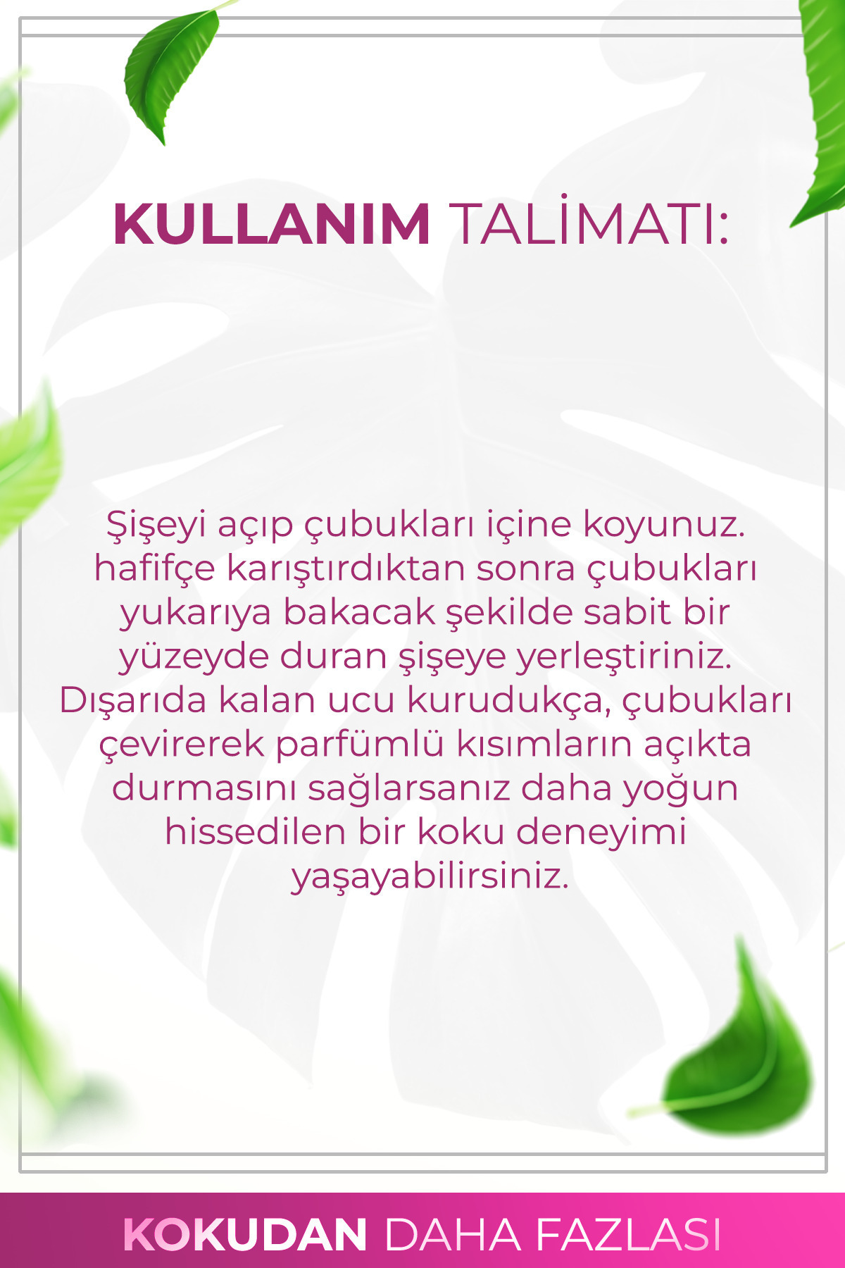 AURAN Bebek Pudrası Çubuklu Oda Kokusu Bambu Kokusu Baby Powder Reed Diffuser 50ml fotoğrafı 6 (önizleme)