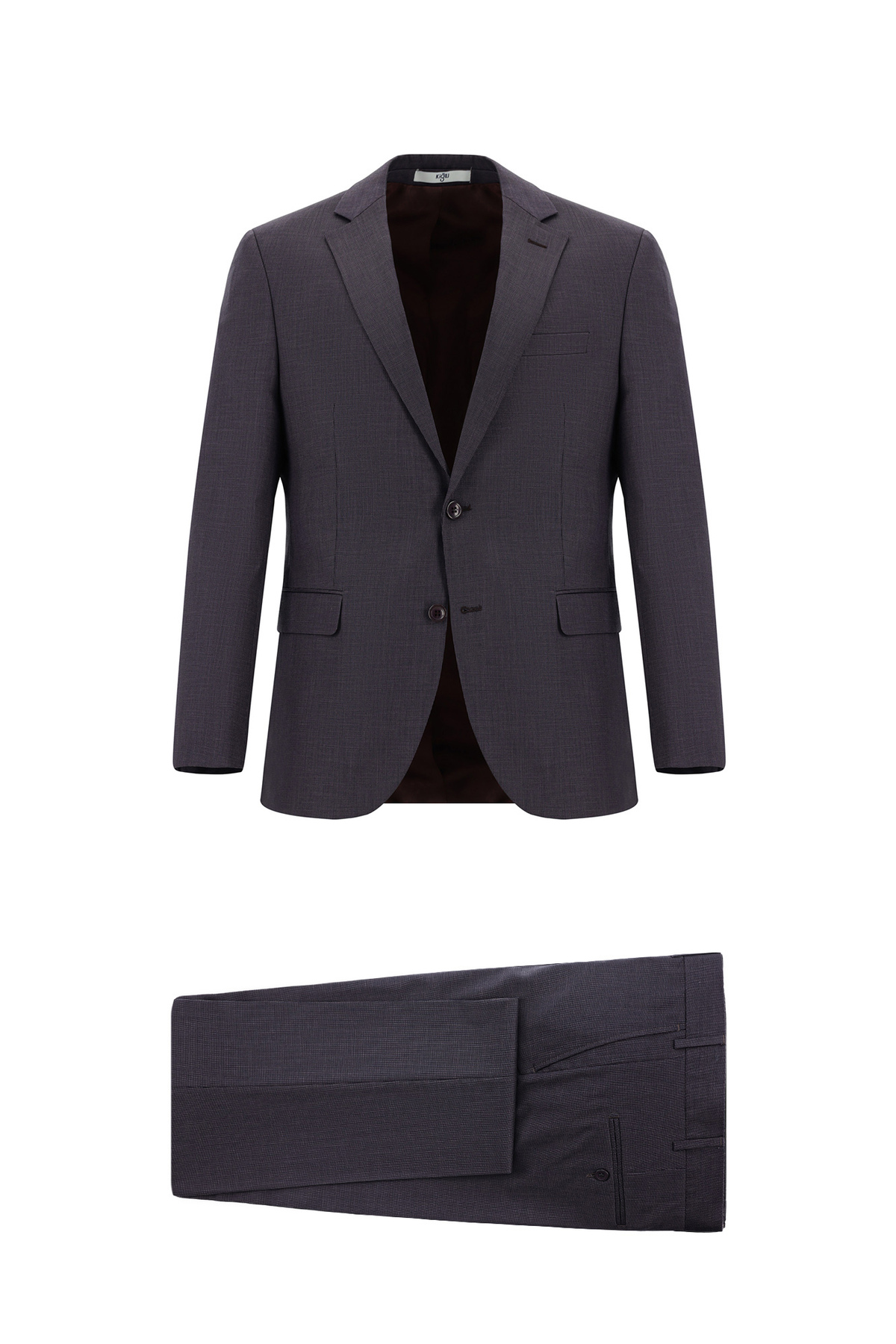 کیگیلی کت و شلوار طرح دار فوق العاده باریک و برش دار مدل Super Slim Fit 7 Drop