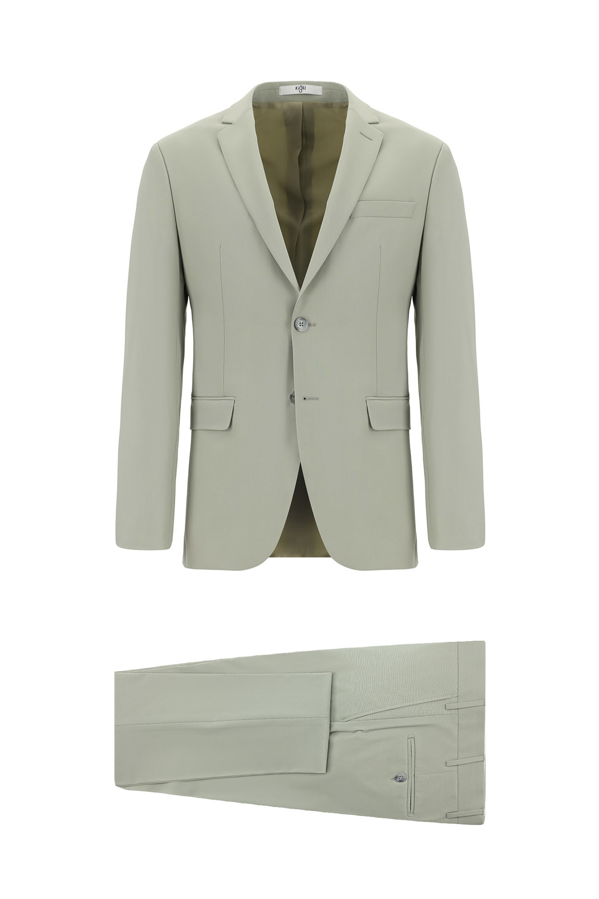 کیگیلی کت و شلوار پشمی فوق العاده باریک 7 دراپ Super Slim Fit Extra Narrow Cut
