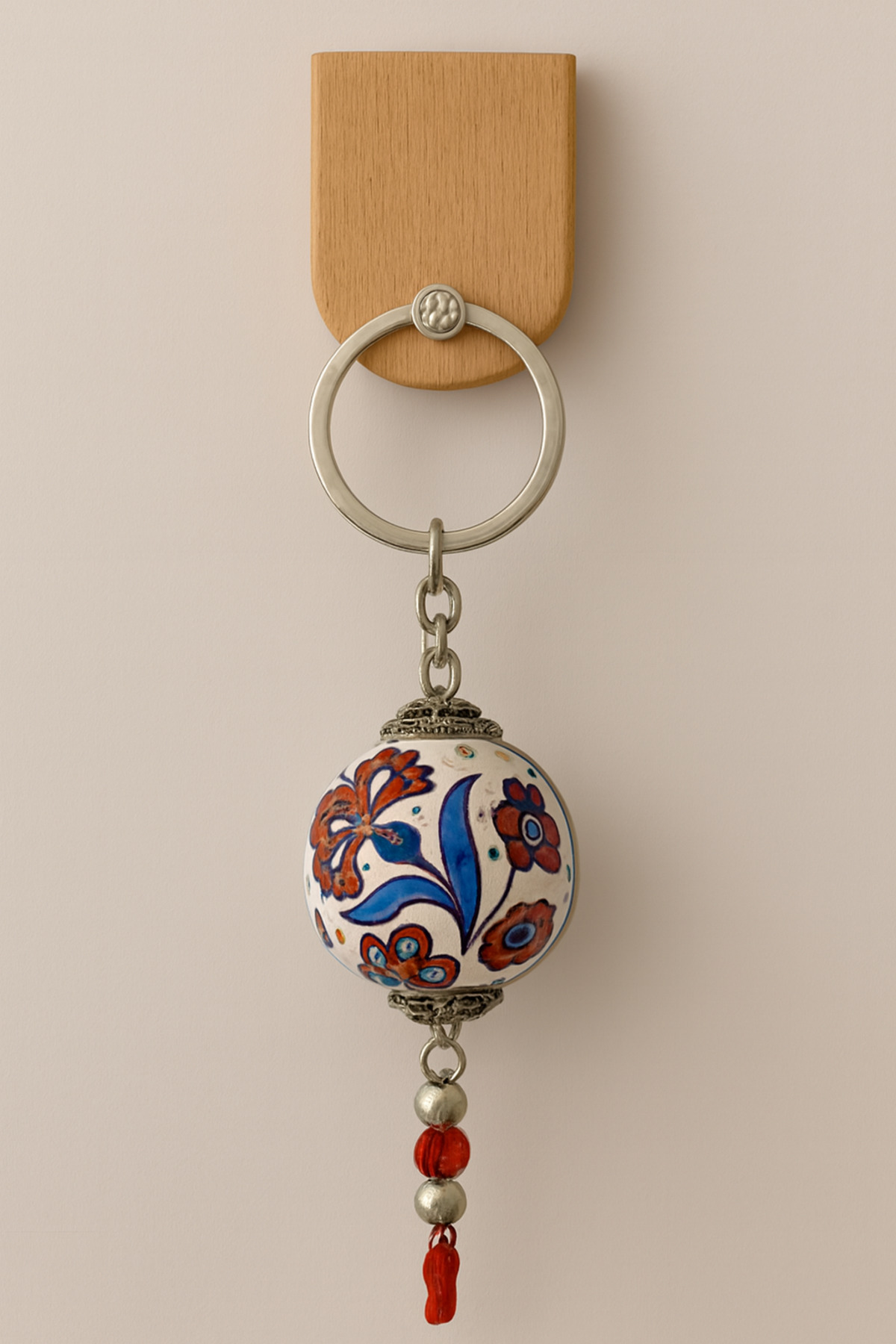 HANDMADE CERAMIC KEYCHAIN