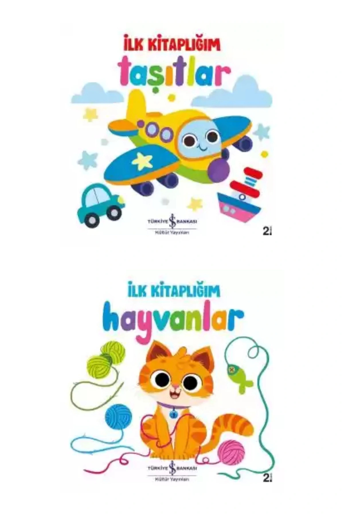 Türkiye İş Bankası Kültür Yayınları 0-2 Yaş İlk Kitaplığım Serisi 4 Kitap - Bebek Kitapları + Okuma Takip Ayracı..! fotoğrafı 3 (önizleme)
