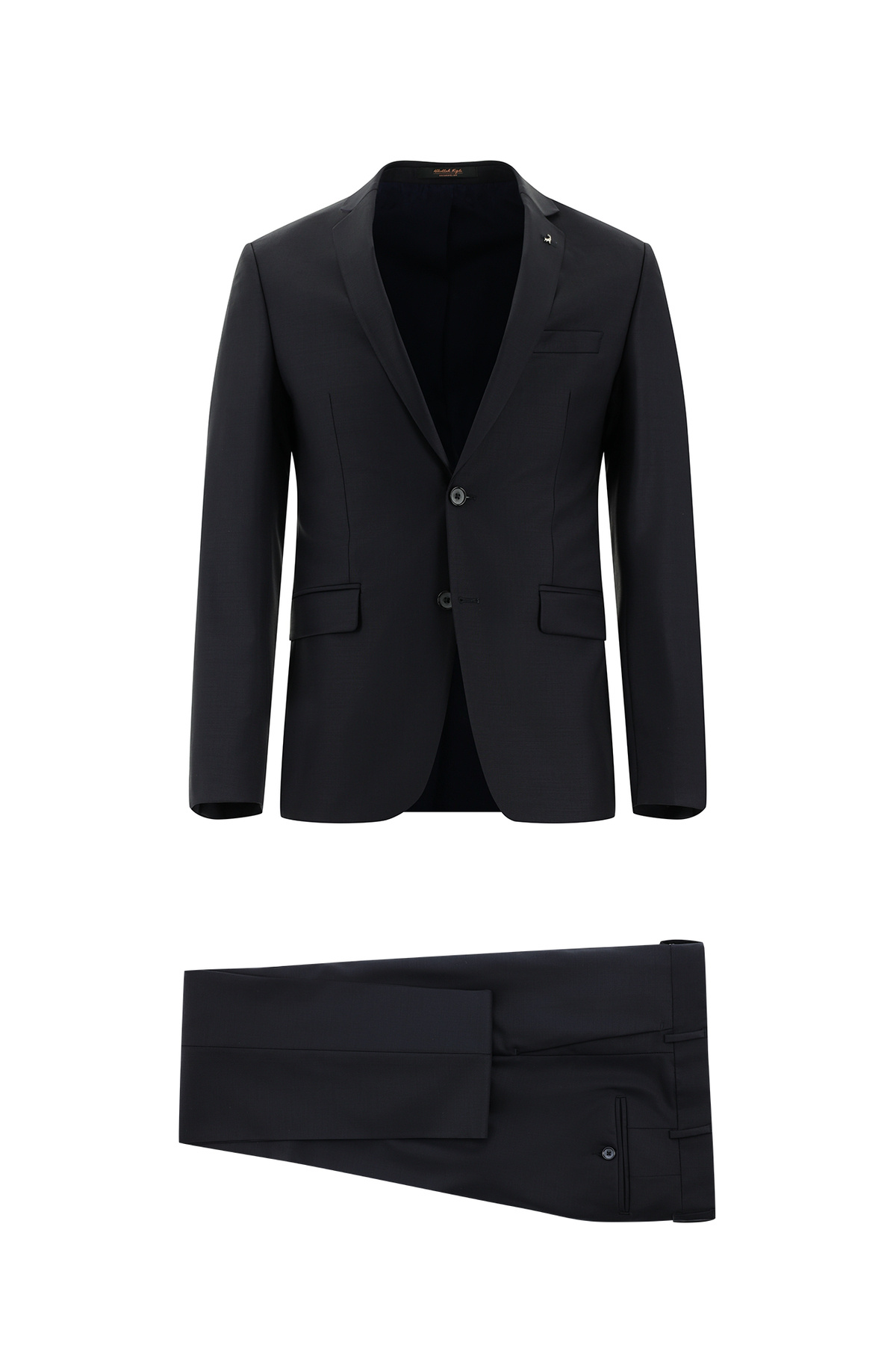 کیگیلی کت و شلوار پشمی کلاسیک 7 دراپ سوپر اسلیم فیت با برش بسیار باریک