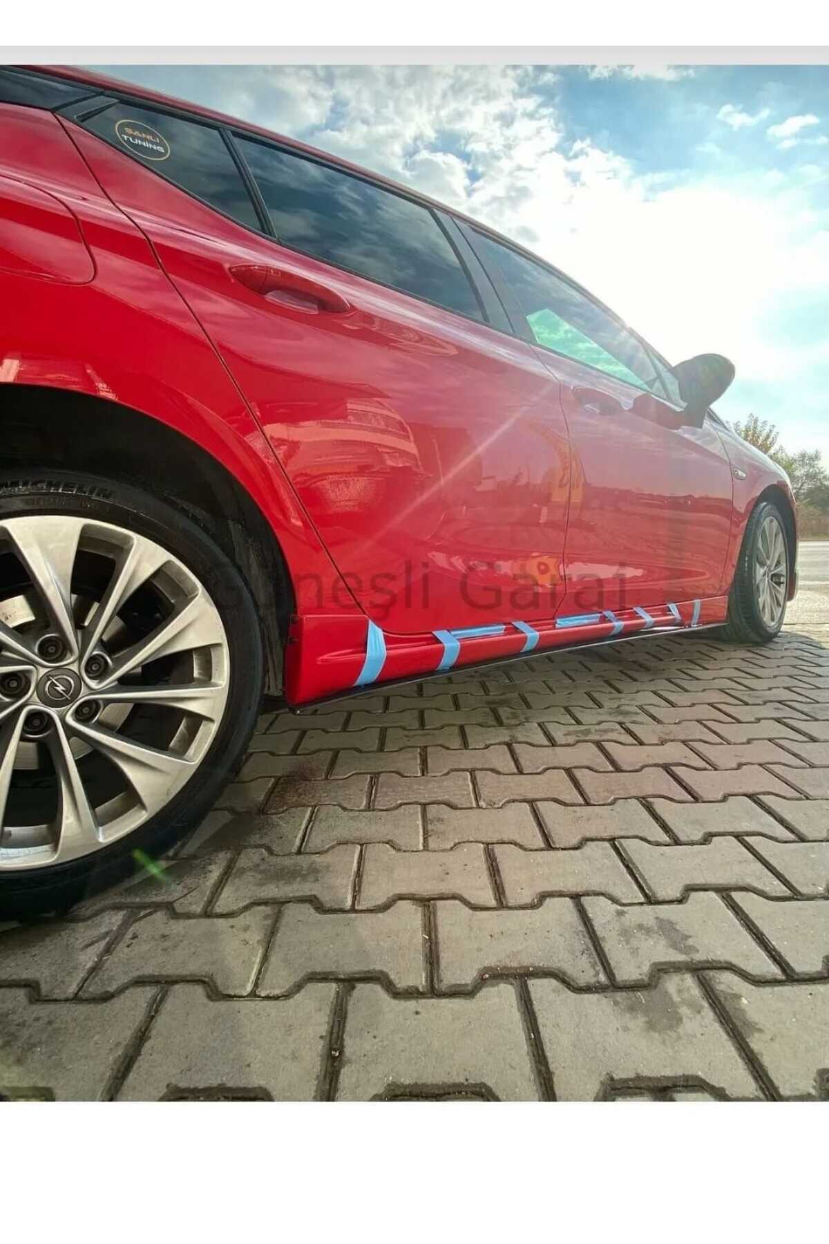 Opel Astra K Opc Yan Marşpiyel (Çift) (Plastik)