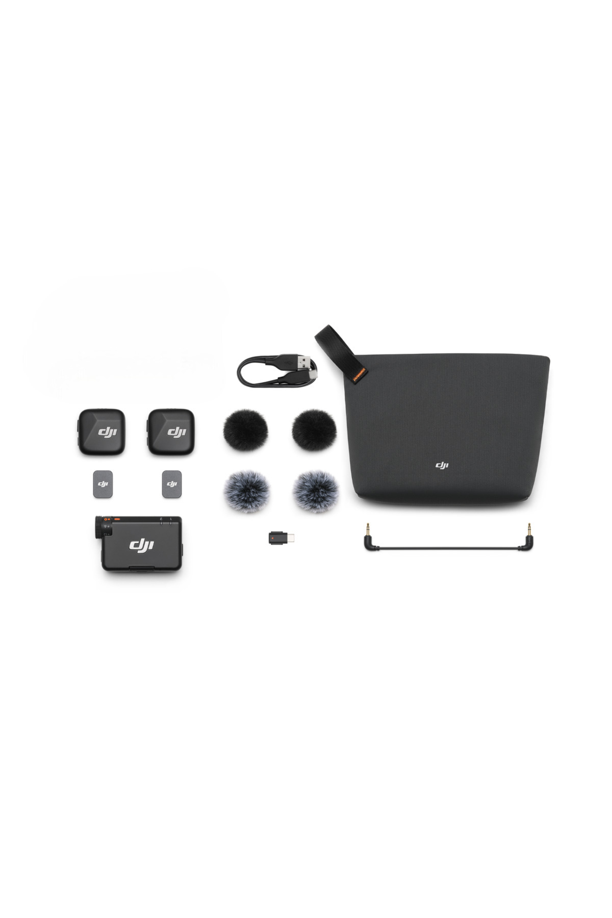 DJI Mic Mini (2Tx+1Rx) Mikrofon Seti | İthalatçı Garantili
