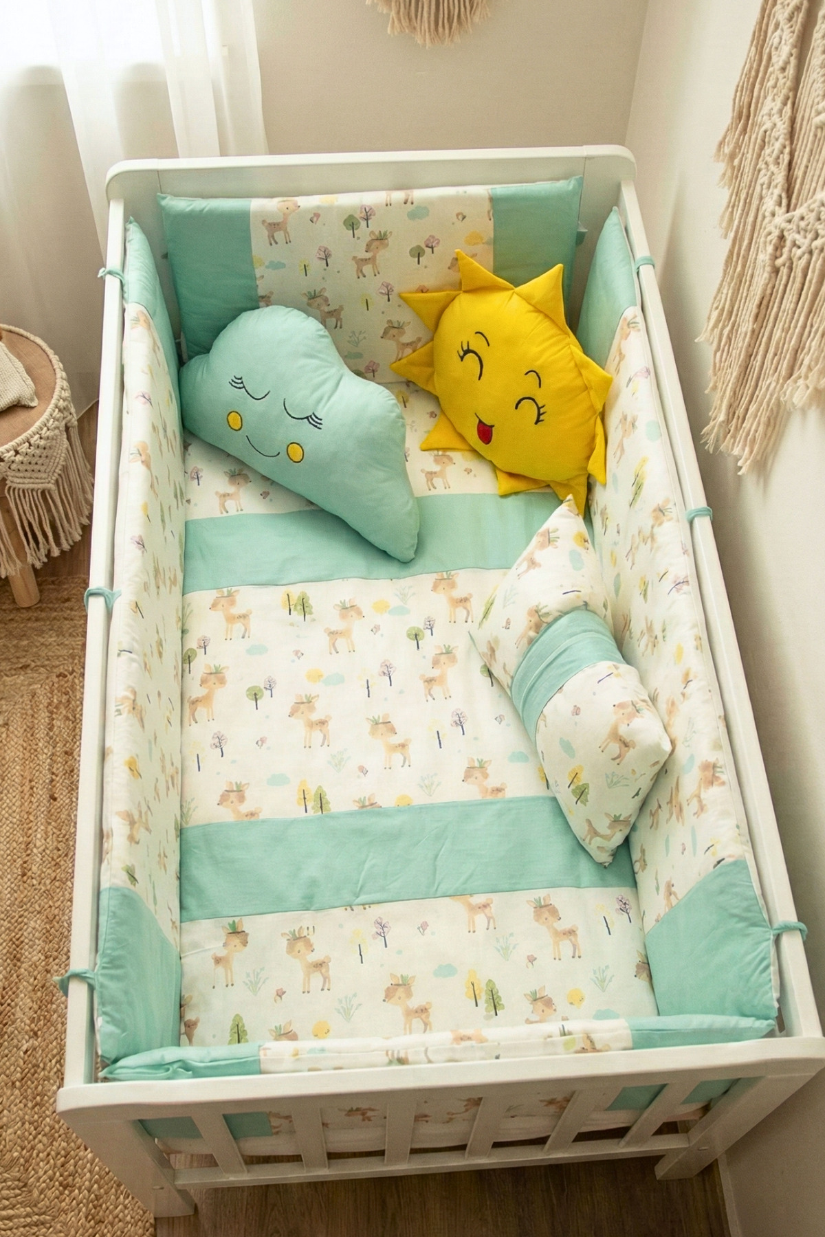 Kista Baby Bambi Bebek Uyku Seti (60x120) fotoğrafı 5 (önizleme)