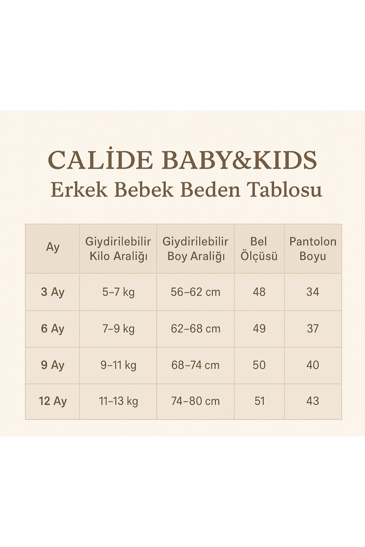 Calide Baby&Kids Erkek Bebek Mevlüt Takımı - Ceketli & Şapkalı - Özel Gün Kıyafeti - 7'li Set fotoğrafı 2 (önizleme)
