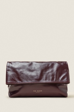 Ted Baker ÇATLAK HAKİKİ DERİ EL PORTFÖYÜ