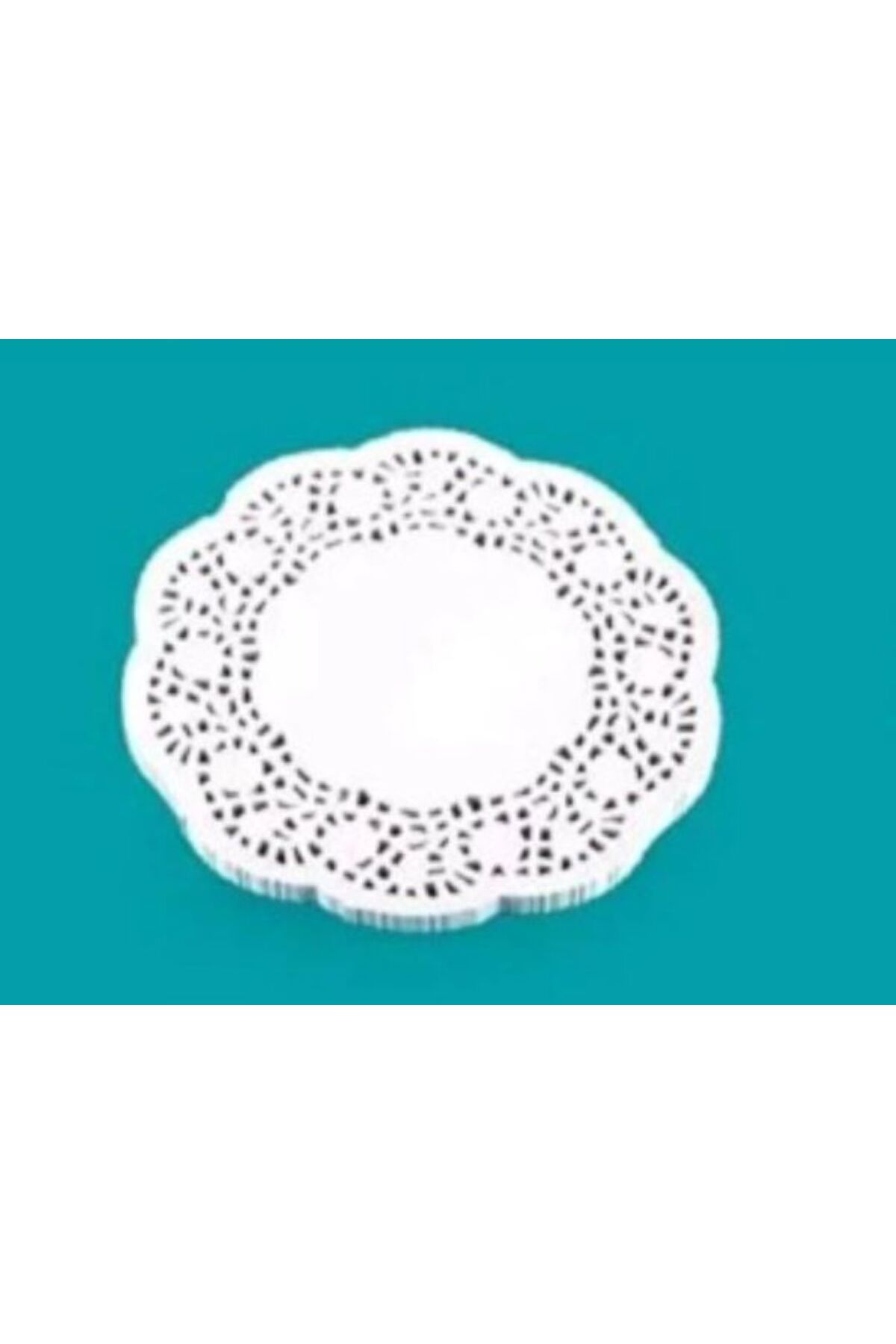 Kağıt Dantel Bardak Altlığı 500 Adet 9 Cm/ Çay Bardağı Altı Sunum Kağıdı — Koksal Pack — Bardak Altlığı (2)