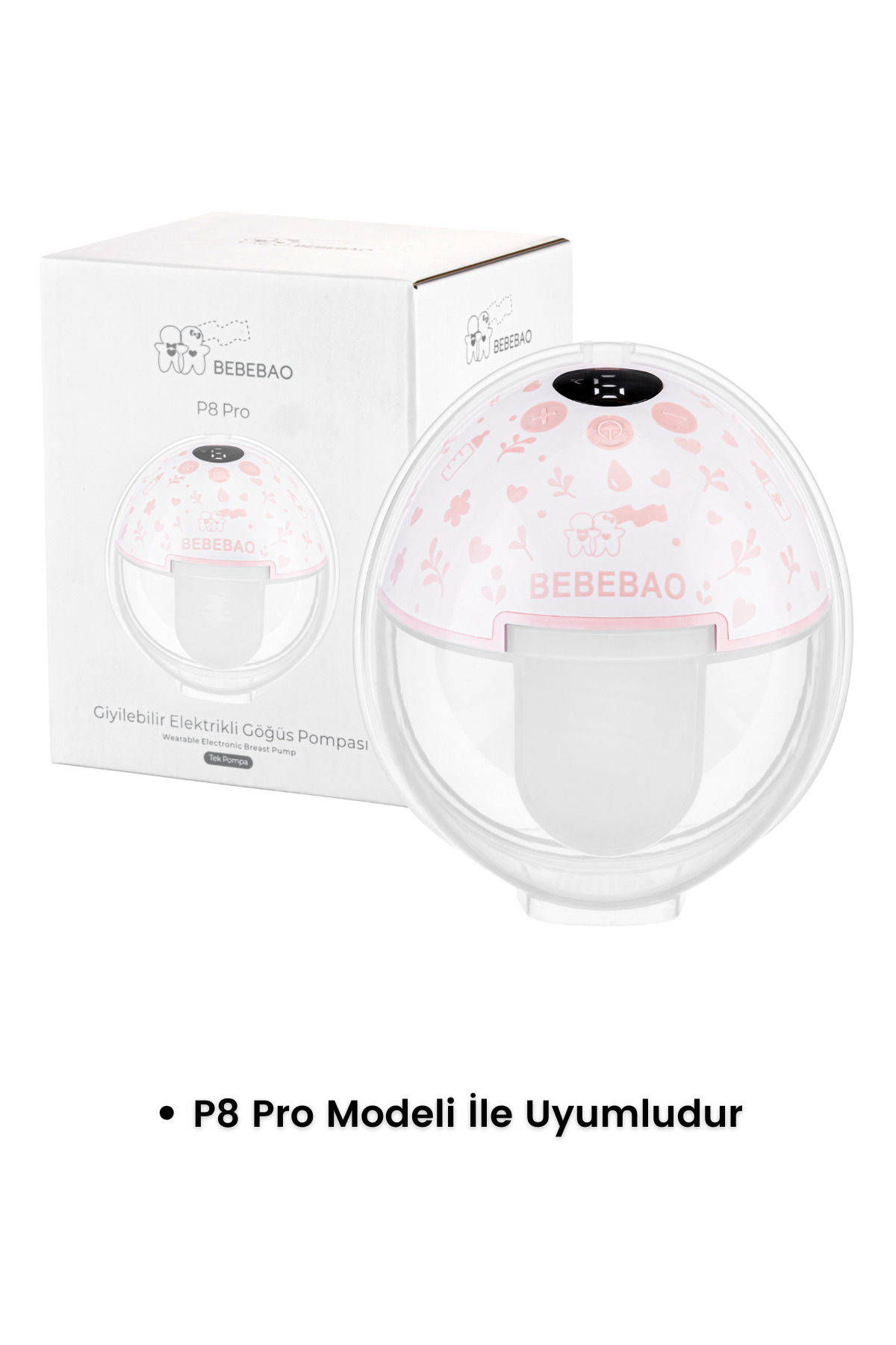 Bebebao Silikon Başlık Flanş Küçültücü 15-17-19 mm (P8 Pro Uyumlu) fotoğrafı 4 (önizleme)