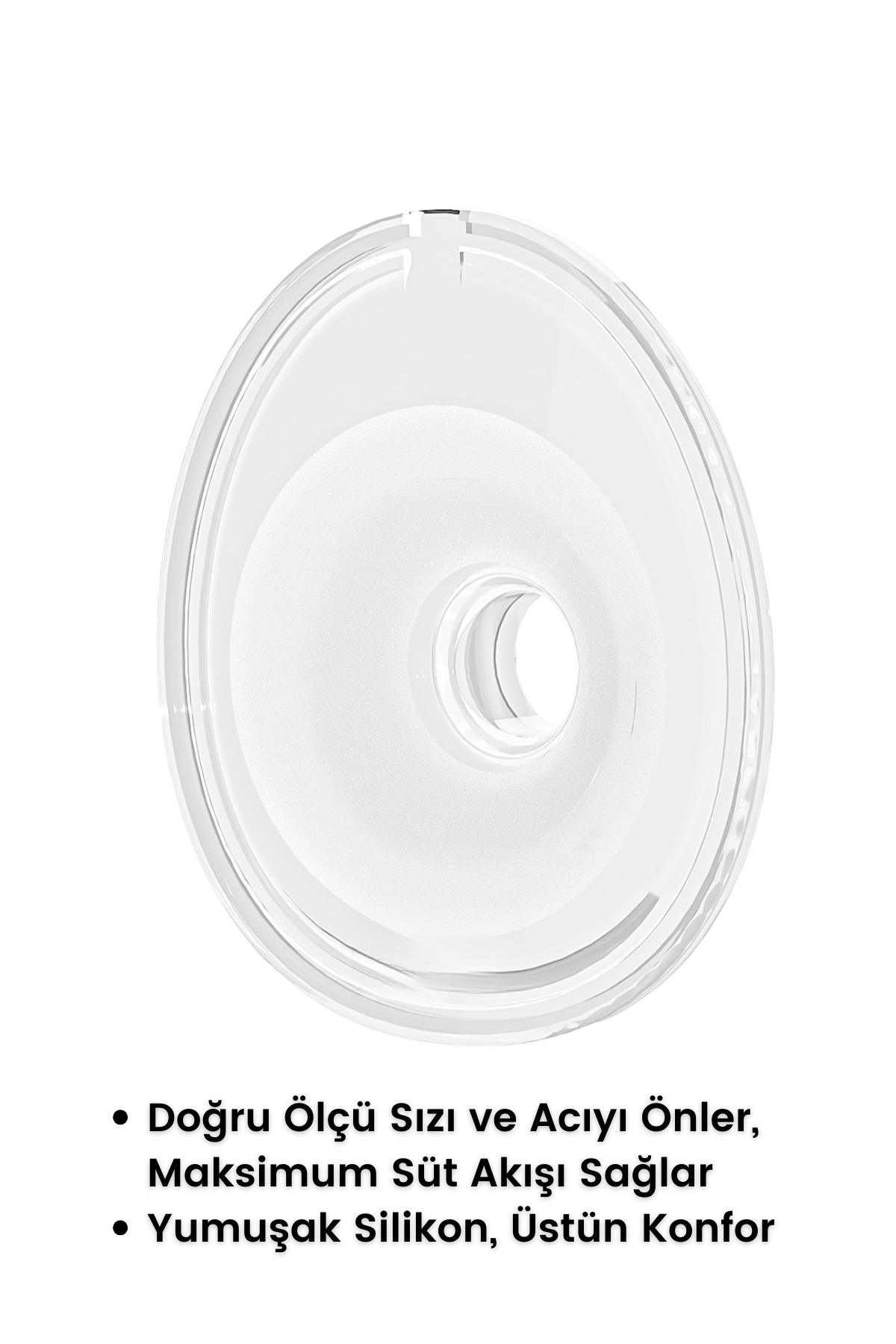 Bebebao 27 mm Silikon Göğüs Kalkanı Flanş (P8 Pro Uyumlu) fotoğrafı 2 (önizleme)