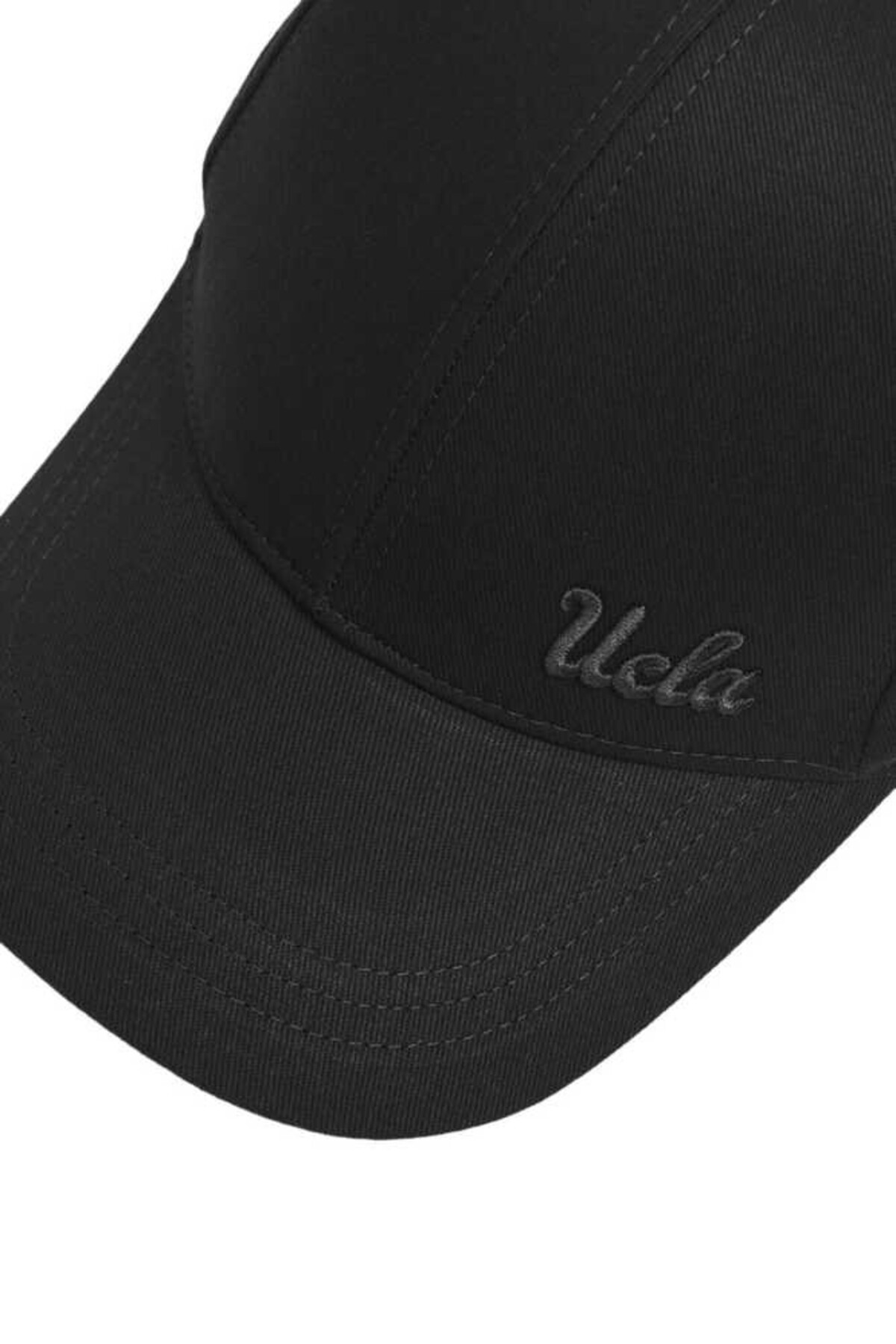 UCLA NEO Siyah Baseball Cap Nakışlı Unisex Şapka görsel 3