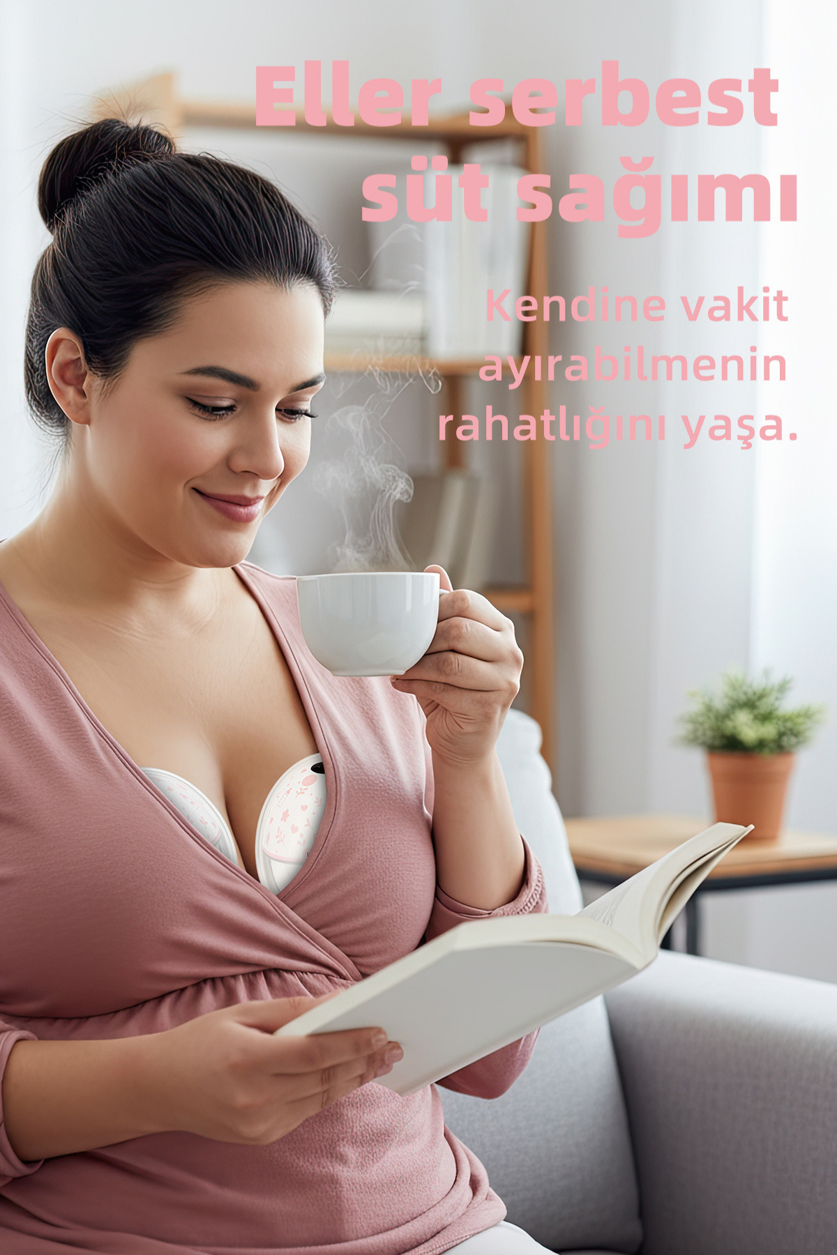 Bebebao 21 mm Silikon Göğüs Kalkanı Flanş (P8 Pro Uyumlu) fotoğrafı 5 (önizleme)