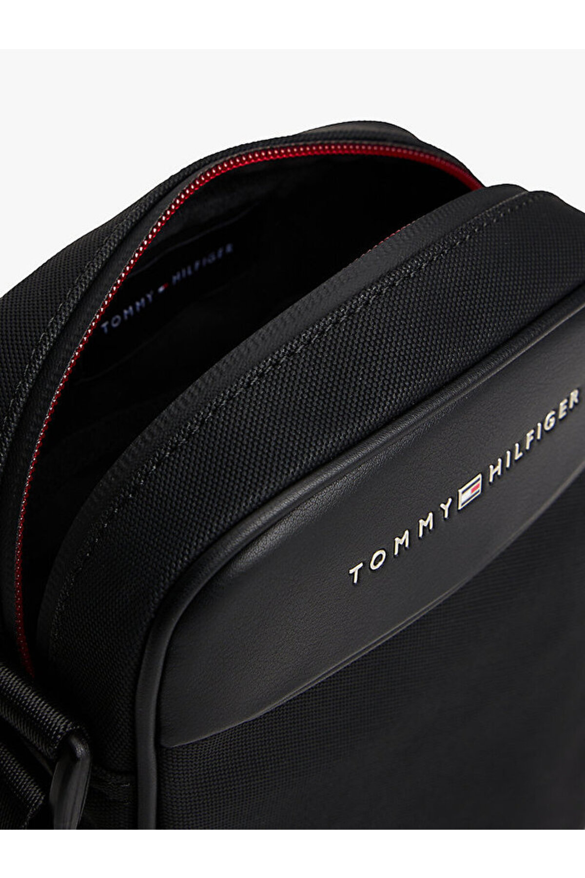 Tommy Hilfiger  TH Foundation Mini Reporter Erkek Siyah Çanta AM0AM13624BDS - Görsel 3