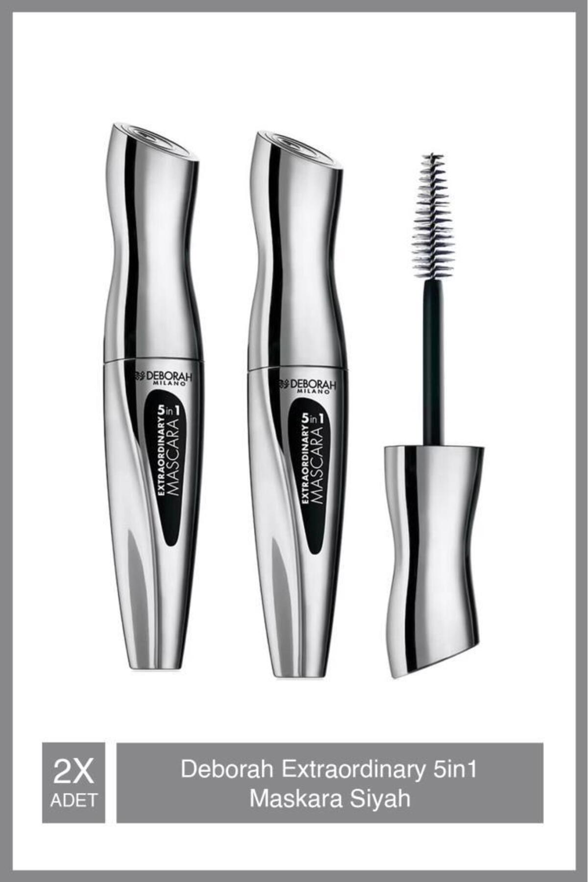 Deborah Milano Extraordinary 5 İn 1 Siyah Maskara* 2 Adet - Fiyatı, Yorumları