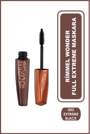Rimmel London Rimmel Wonder Full Extreme Black 003 Extreme Siyah Maskara