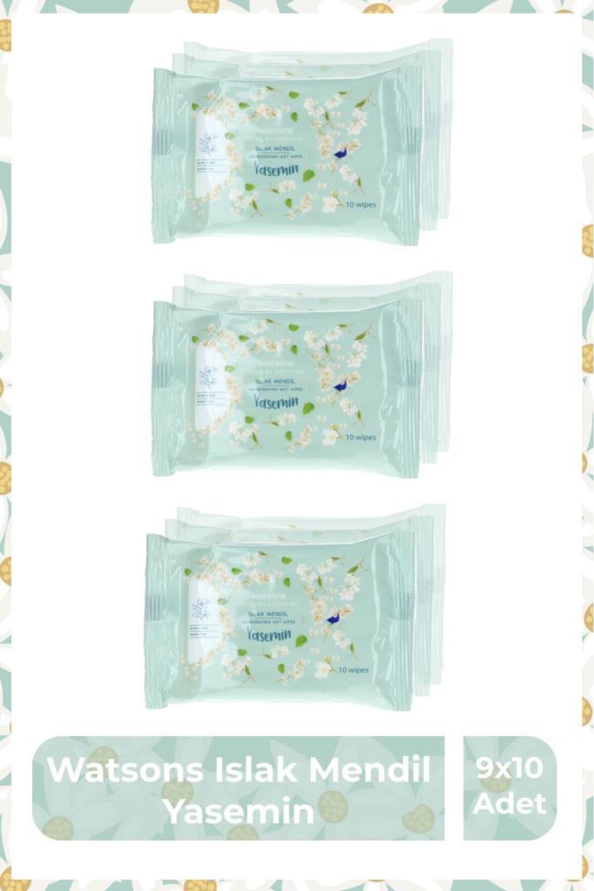 Watsons Islak Mendil Yasemin 3X10 Adet - Fiyatı, Yorumları