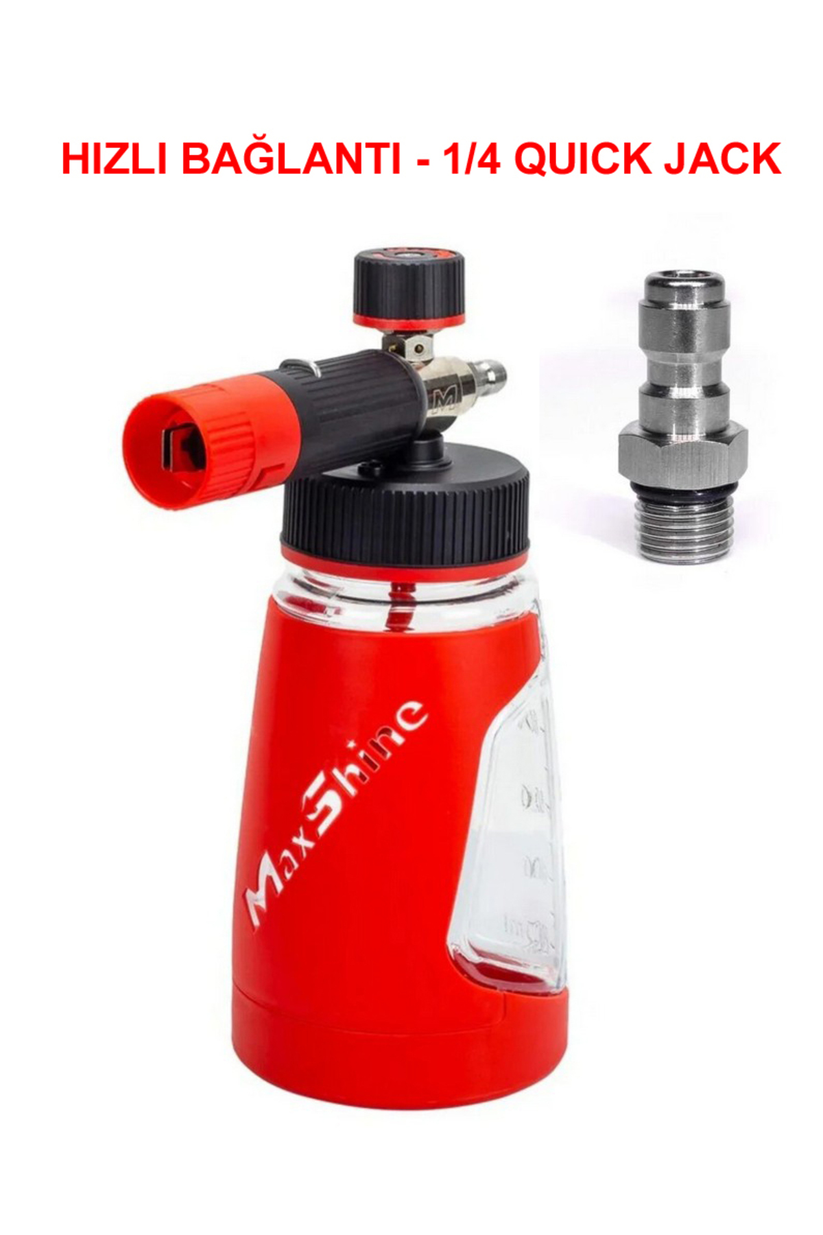 Max Shine Snow Master Foam Lance V2 HIZLI BAĞLANTI JAK quick bear