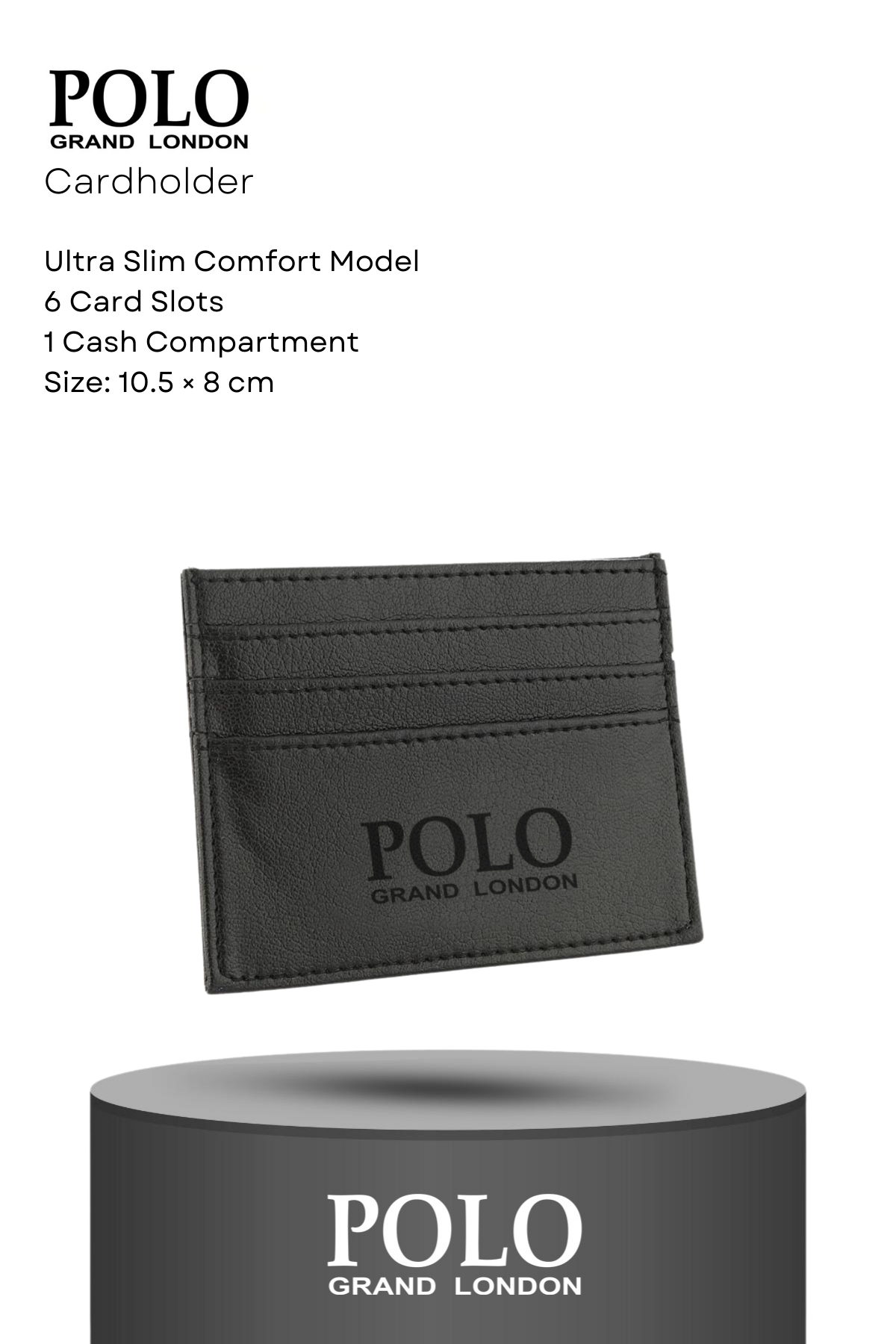 POLOGRAND London  Orijinal Erkek 3'lü Özel Hediye Kutulu Luxury Serisi Damat Hediyelik Kemer Cüzdan Ve Kartlık Seti - Görsel 6