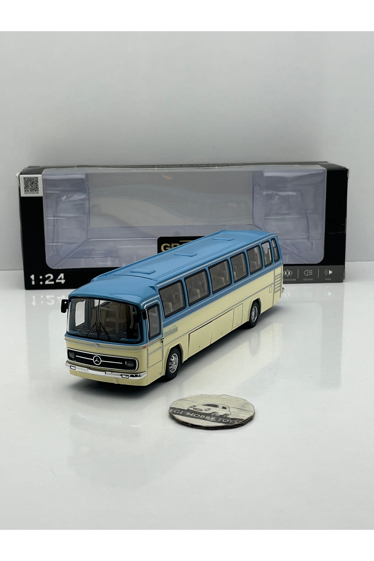 メルセデス ベンツ バス - カークトイズ #0302 Karsan Oyuncak MERCEDES BENZ 302 CLASSİC OTOBÜS MAKETİ METAL