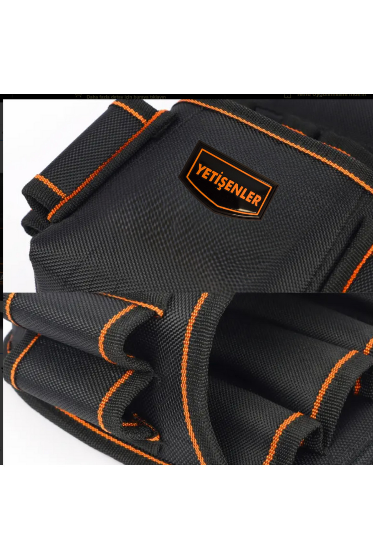 YETİŞENLER  Bel Çantası Çok Gözlü Bel Tipi Takım Çantası Profesyonellerin Tesisatçı elektrikçiler Alet Çantası - Görsel 5