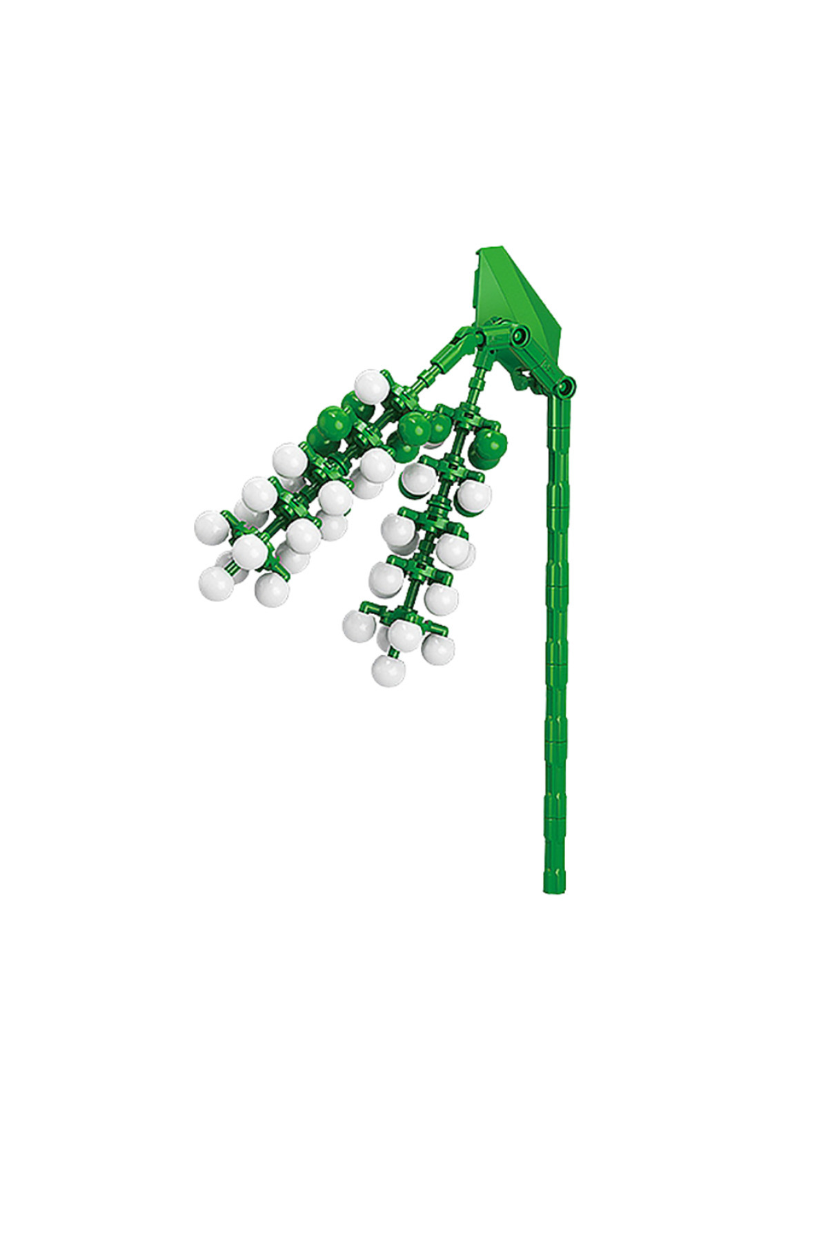 سری گیاهان، بلوک گلفروش فیتولاکا آسینوسا ۸۸۵۶-۵ – ست ۹۳ تکه بلوکهای ساختنی گل (۶+ س)