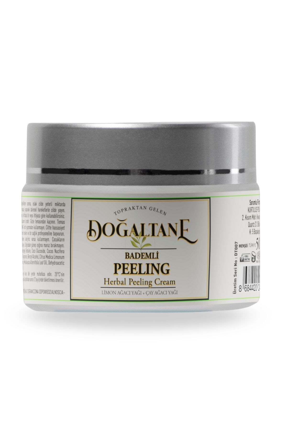 Bademli Peeling – %100 Doğal & Vegan – 50 ml — P30S4671