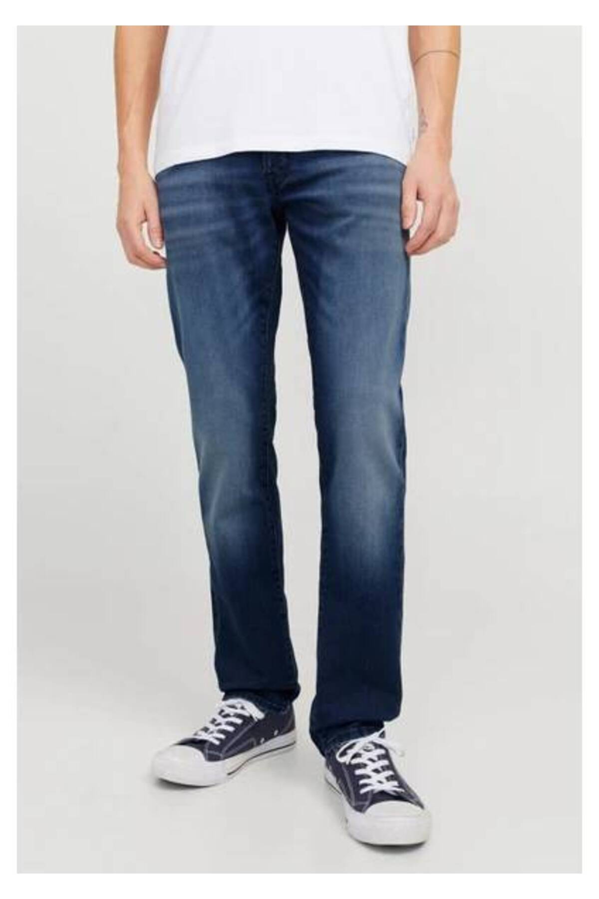 شلوار جین مردانه راسته | جک اند جونز Jack & Jones 12269601 - تصویر 2