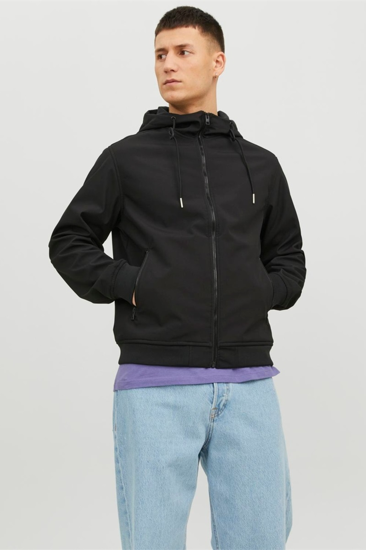 کاپشن مردانه راسته آستین بلند | جک اند جونز Jack & Jones 25KW21000342_W21002 - تصویر 4