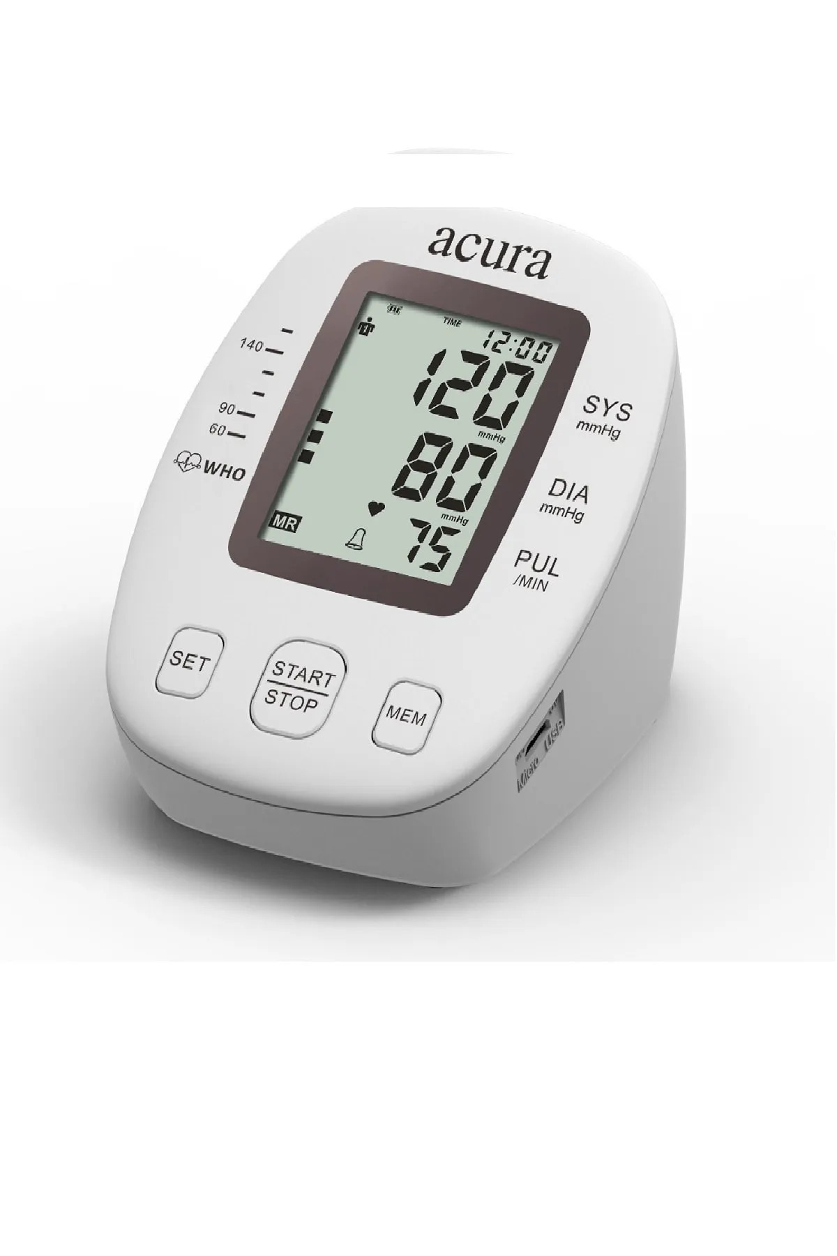 Ac-9080k199 Memory Fully Automatic Lever Meter Blood Pressure Monitor 8698726750693