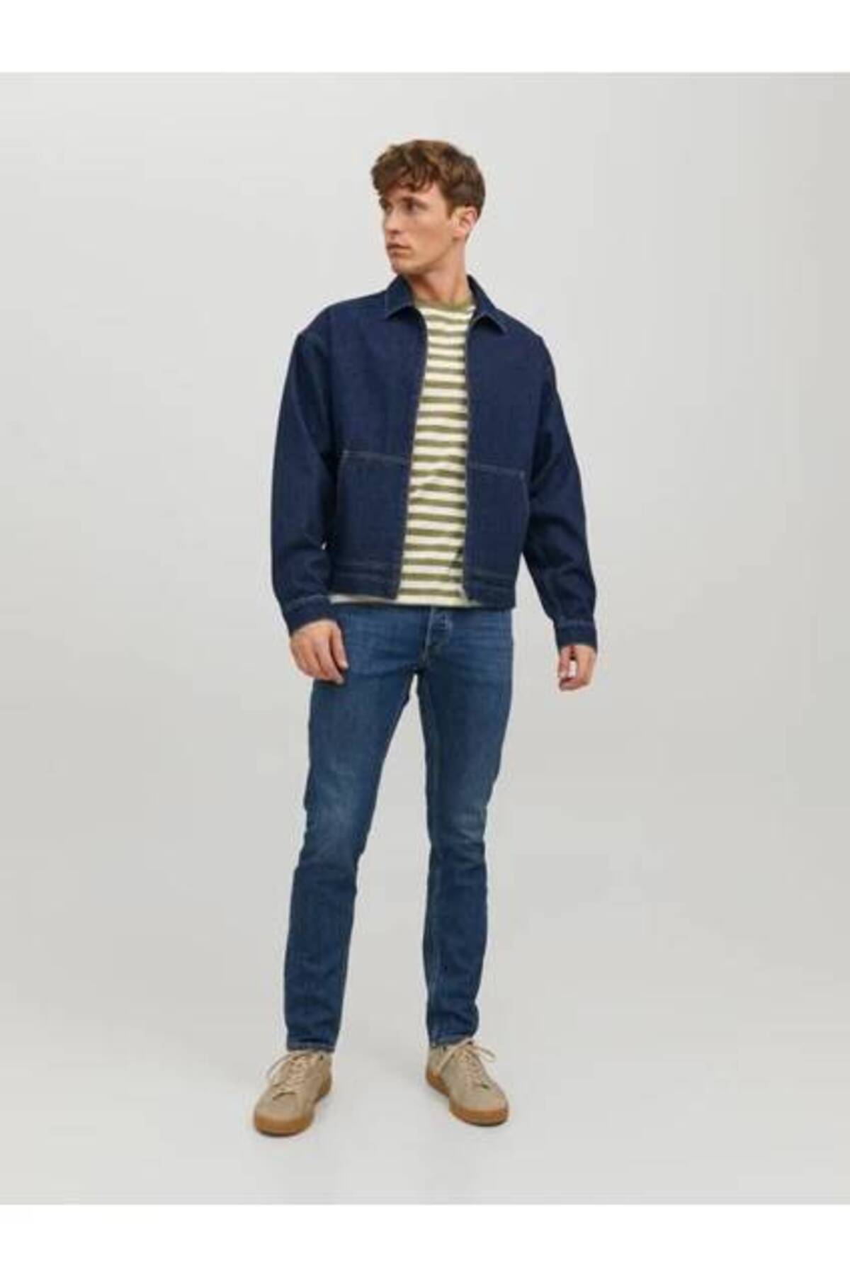 شلوار جین مردانه Jjıglenn Jjevan Am 411 12283359 جک اند جونز شلوار جین Jack & Jones