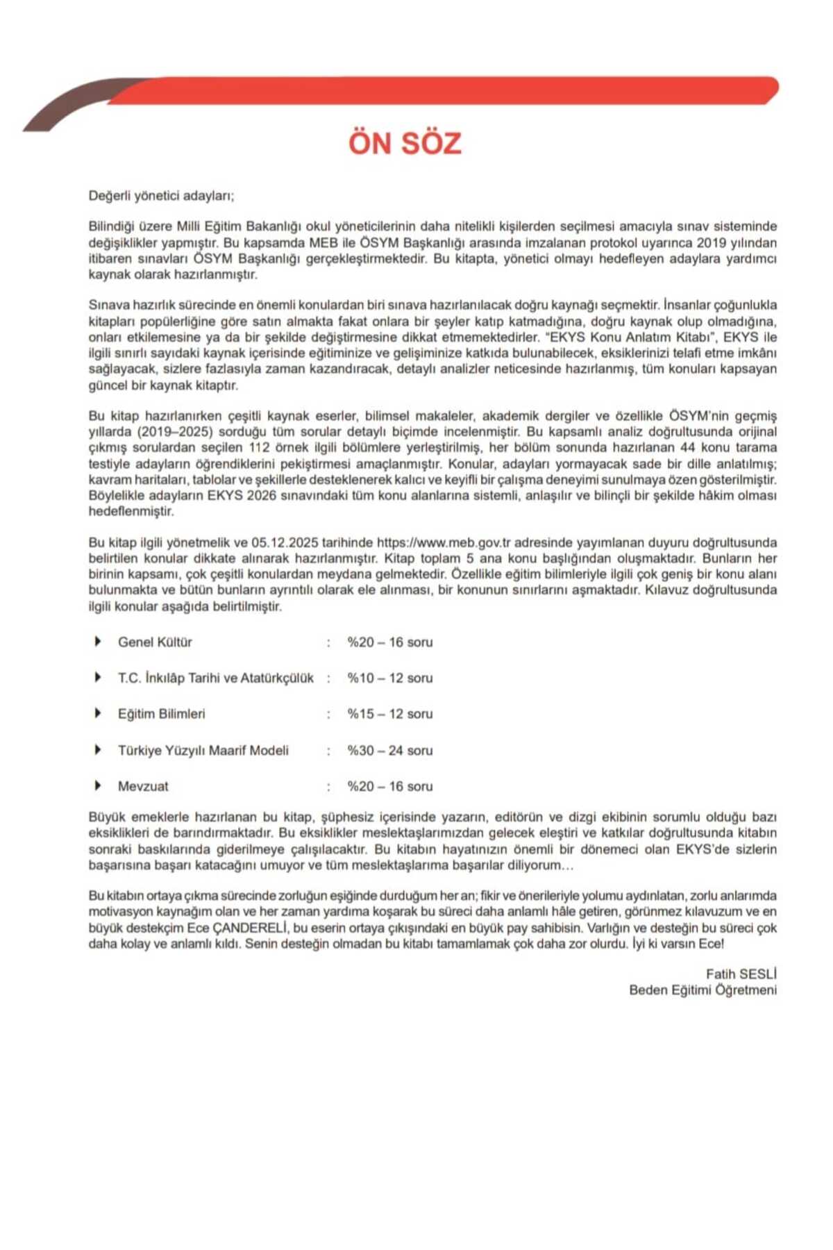 Dizgi Kitap 2026 MEB EKYS Müdür ve Müdür Yardımcılığı Konu Anlatımı Fatih Sesli Genişletilmiş 5. Baskı fotoğrafı 2 (önizleme)