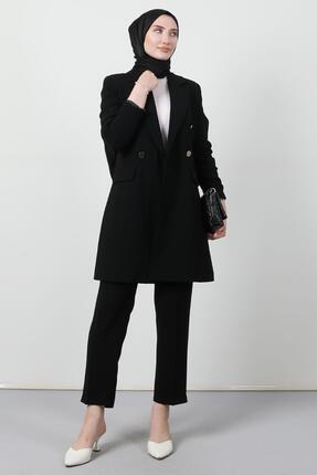 giz astore Blazer Ceket Takım Siyah