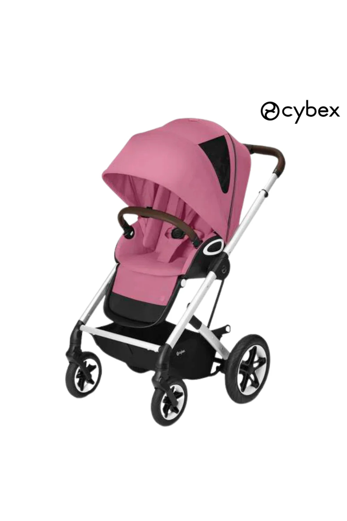 Cybex Talos S Lux Silver | Magnolia Pink