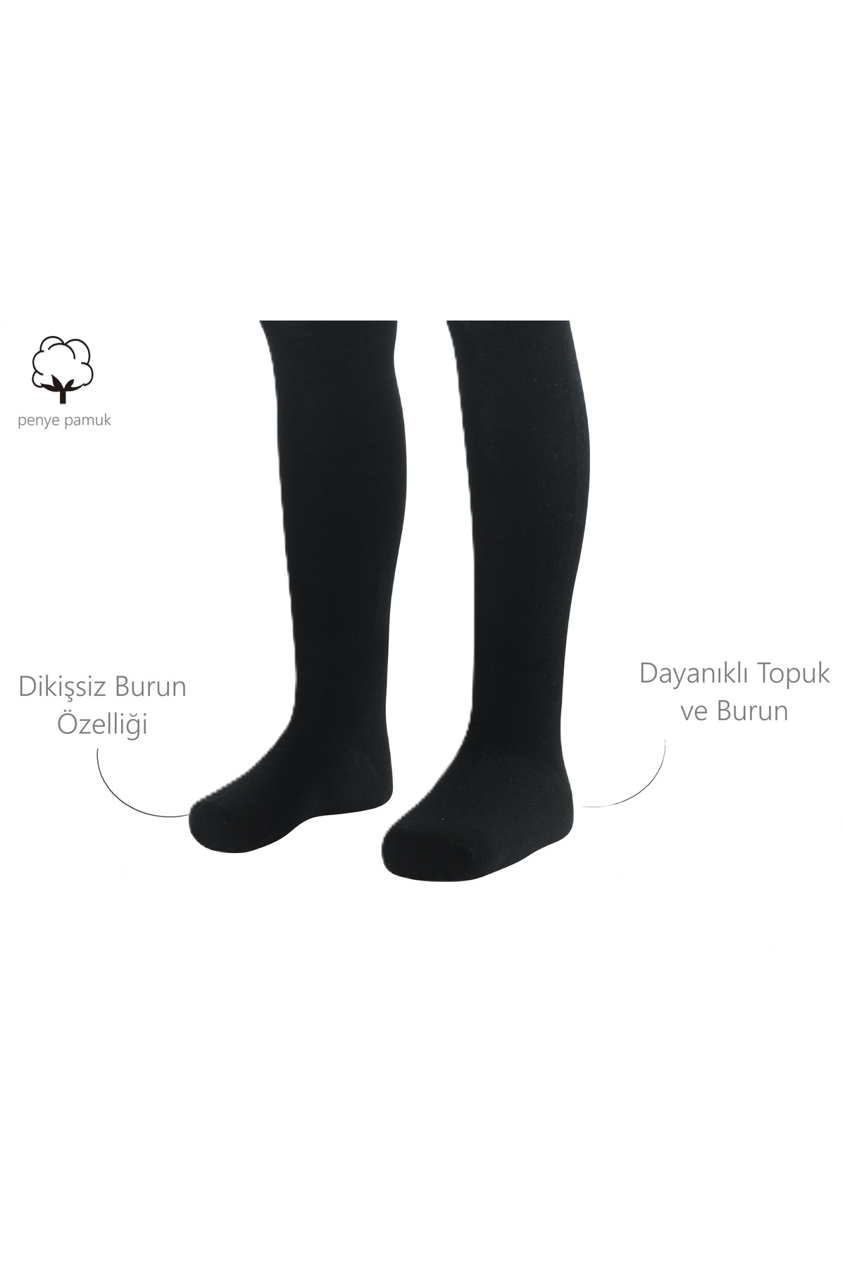 Moyra Socks Çocuk - Bebek Pamuklu Külotlu Çorap fotoğrafı 2 (önizleme)