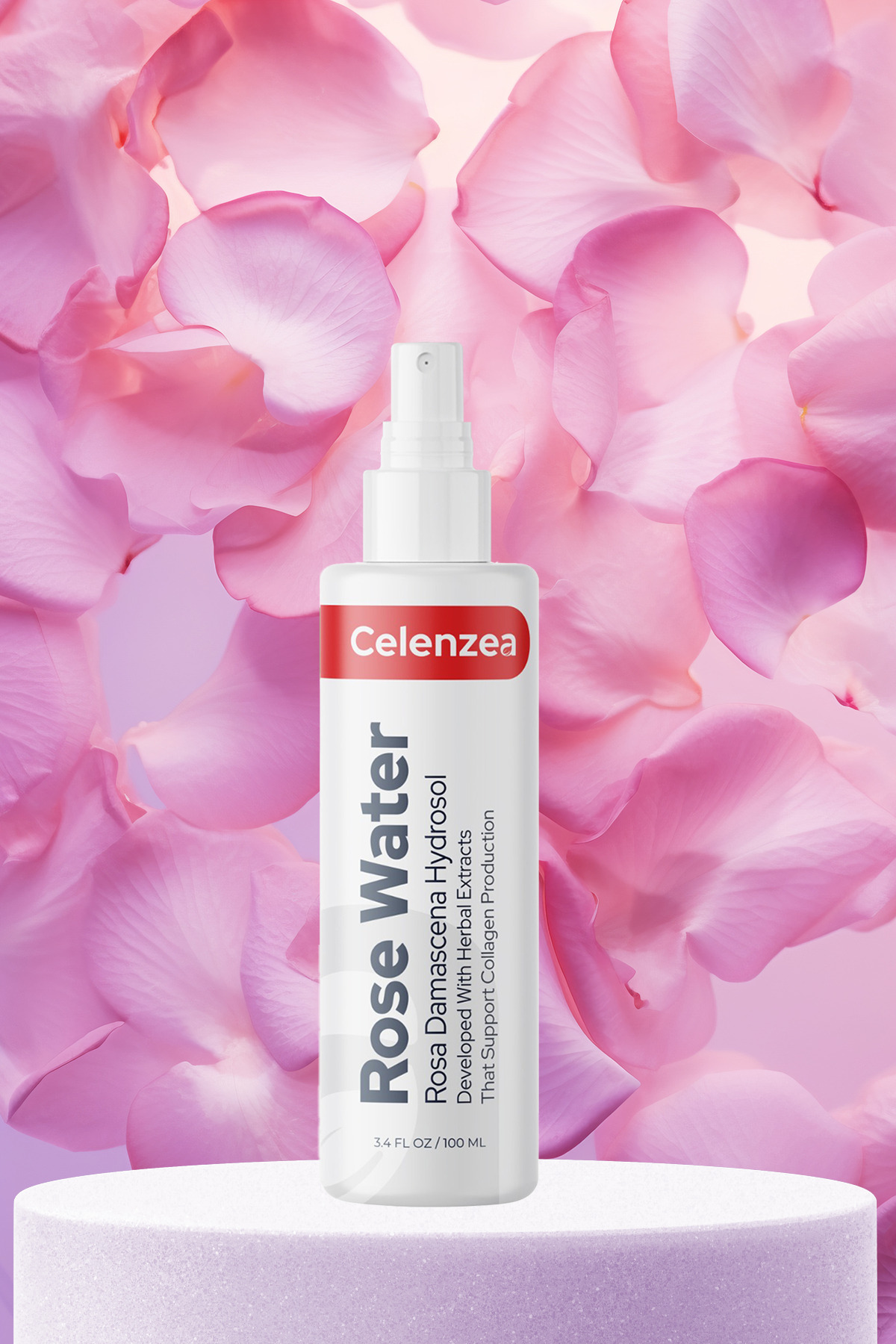 Gül Suyu Gözenek Sıkılaştırıcı Aydınlatıcı ve Tazeleyici Tonik Saf Gül Mayası Rose Water 100ml — AFLY100ML10 — تصویر 9 از 9